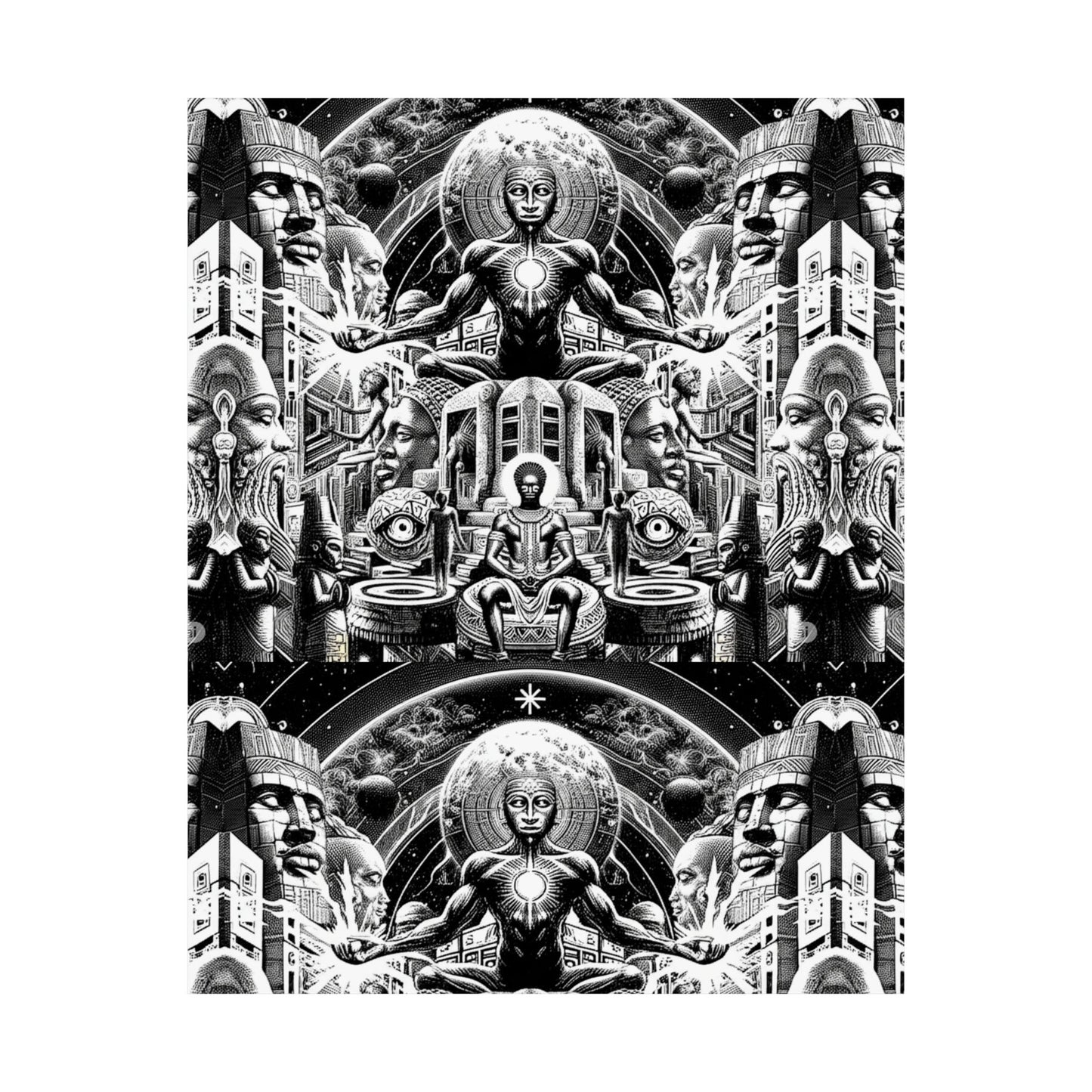 Black and White Artistic Poster | Matte Vertical Wall Art for Home Decor, Unique Gift, Modern Art, Statement Piece, Bedroom Decor