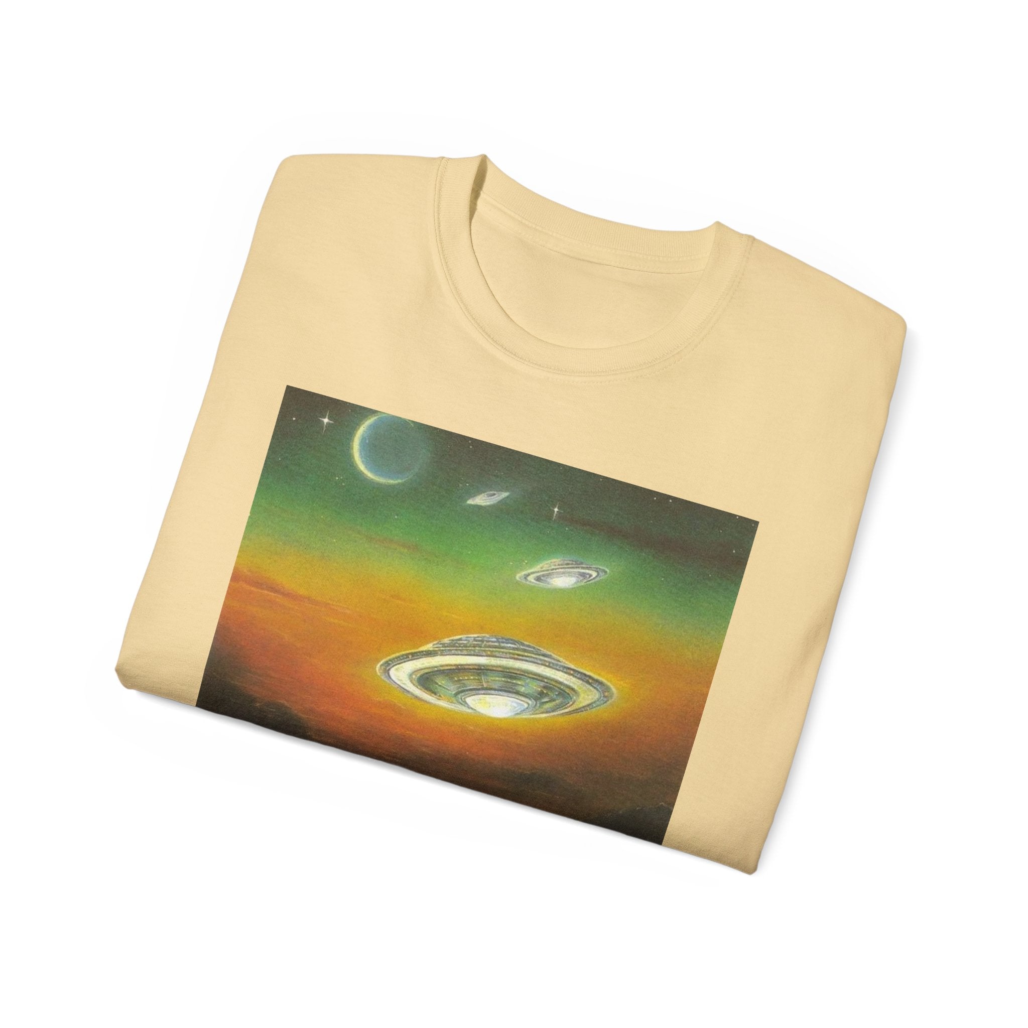 T-Shirt Dolphins UFOs Unisex Tee