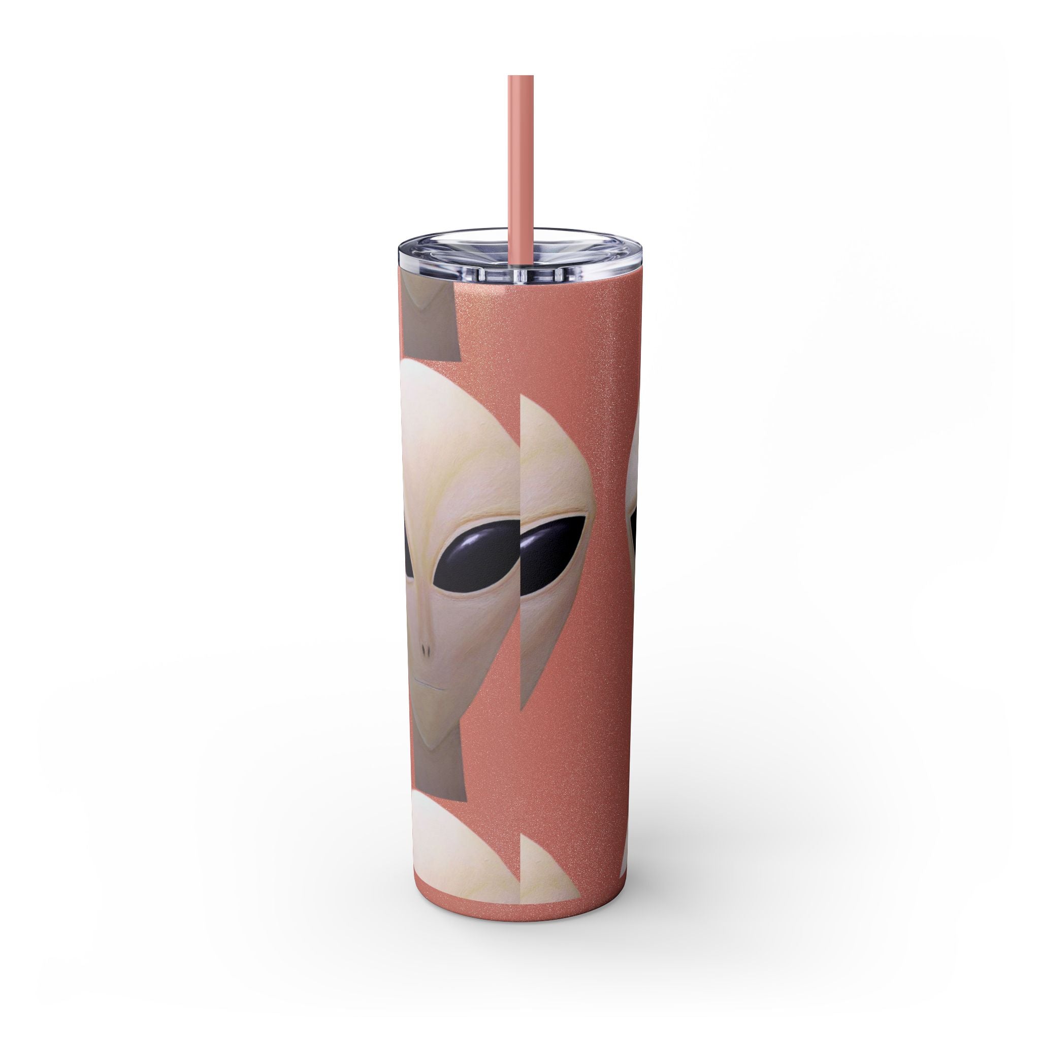 Skinny Tumbler with Straw, 20oz