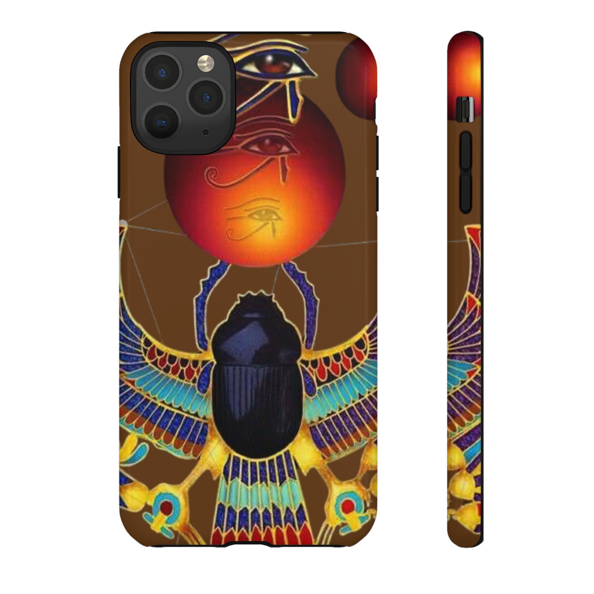 Egyptian Scarab Phone Case | Tough Cases for Unique Style, Protective Cases, Artistic Phone Covers, Gifts for Art Lovers