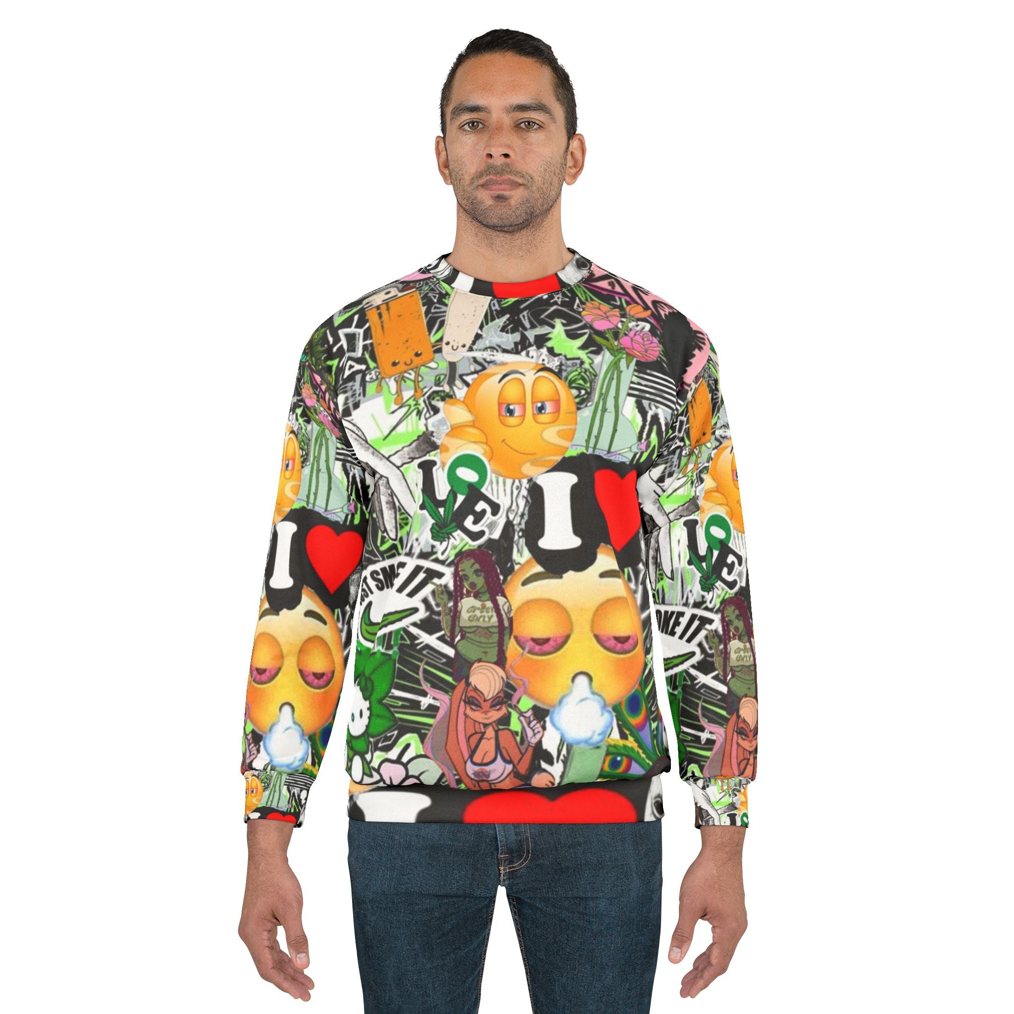 Weed lover Sweatshirt (AOP)