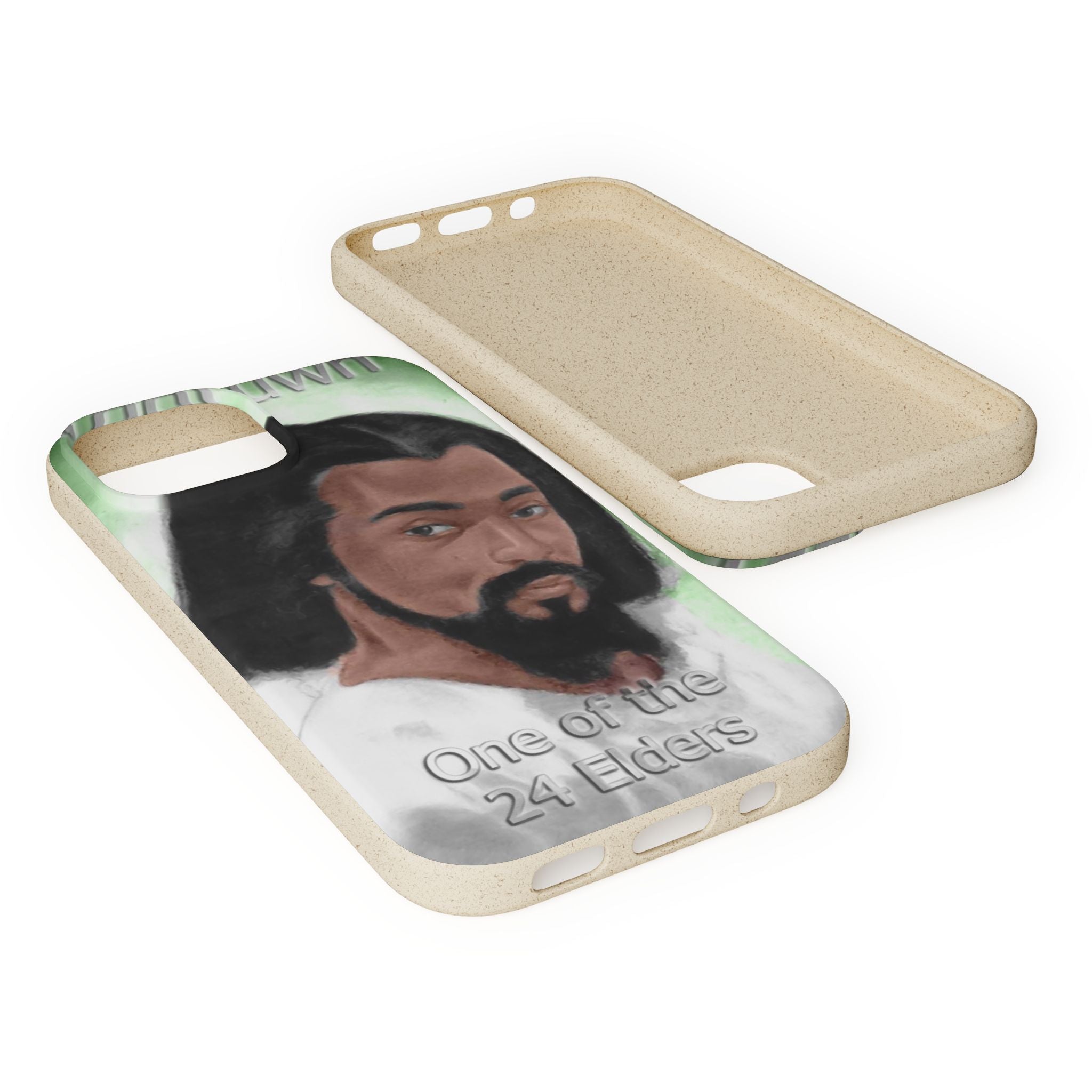 Biodegradable Phone Case with Elder Design - Eco-Friendly, Gift for Spiritual Seekers, Unique Phone Accessories, Sustainable Style, Nature