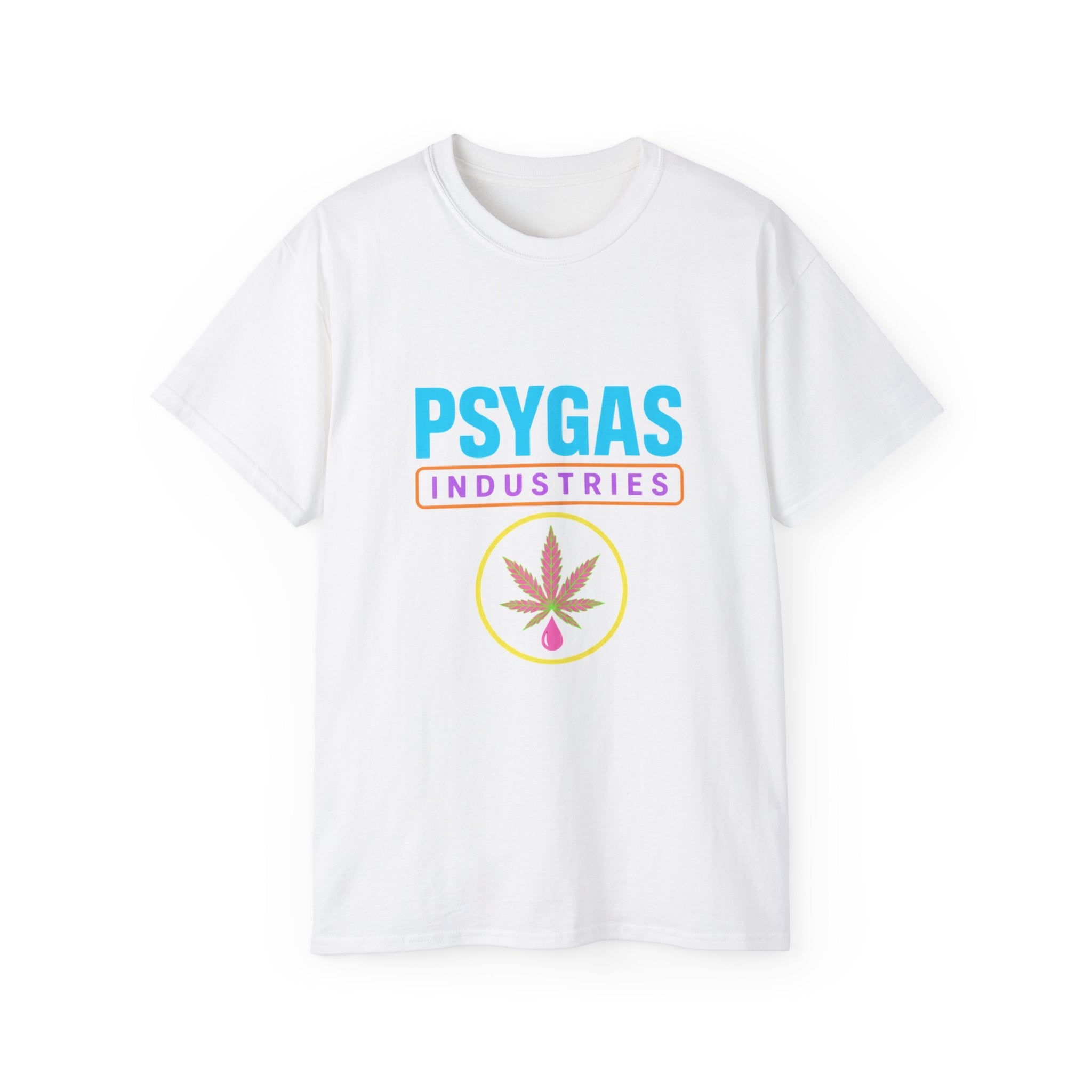 Psychedelic Cannabis Graphic Tee, Unisex Ultra Cotton Shirt for Festivals, Gifts, 420 Celebrations, Casual Wear, Trendy Style