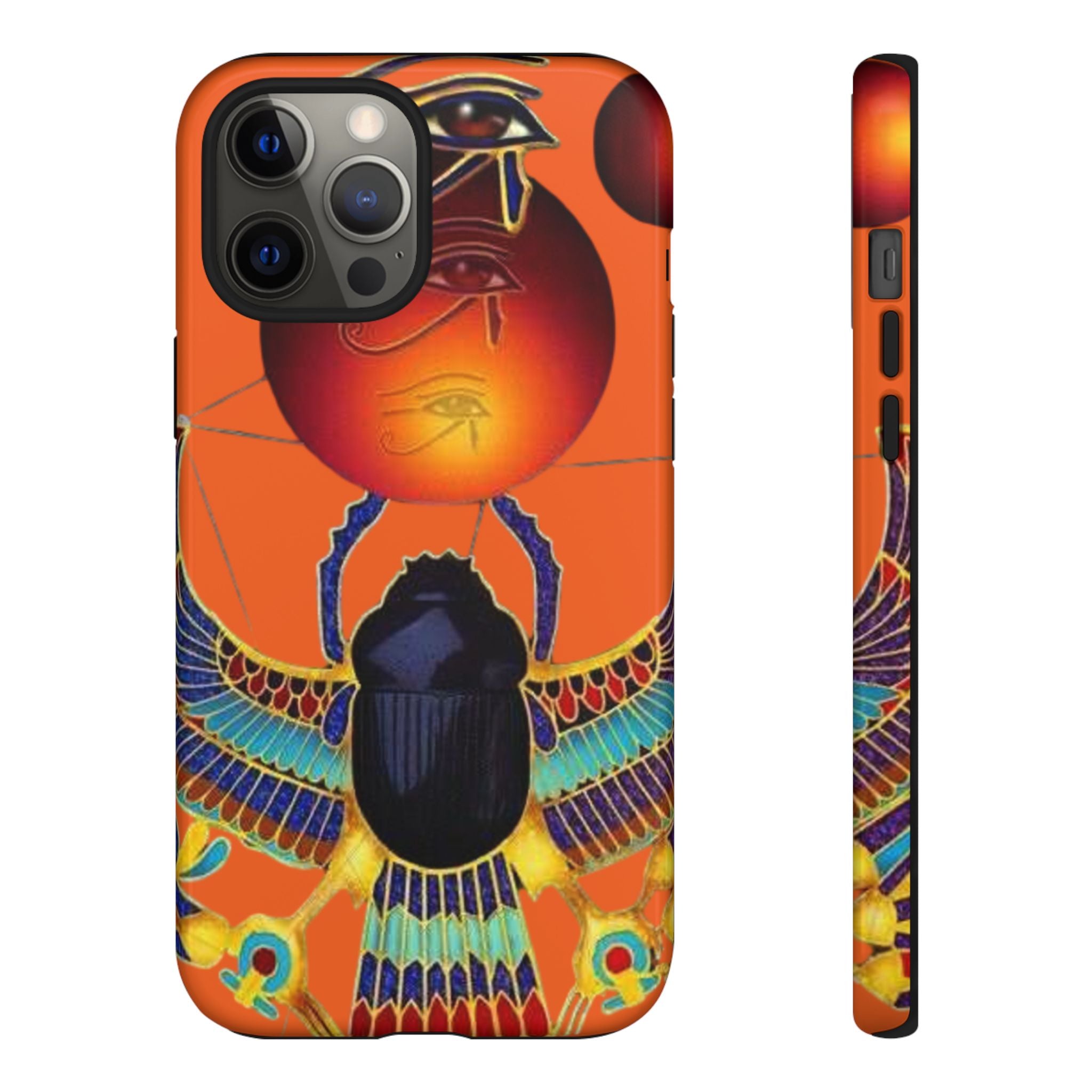 Egyptian-Inspired Phone Case, Tough Phone Cover, Unique Protective Case, Gift for Her, Vibrant Egyptian Art