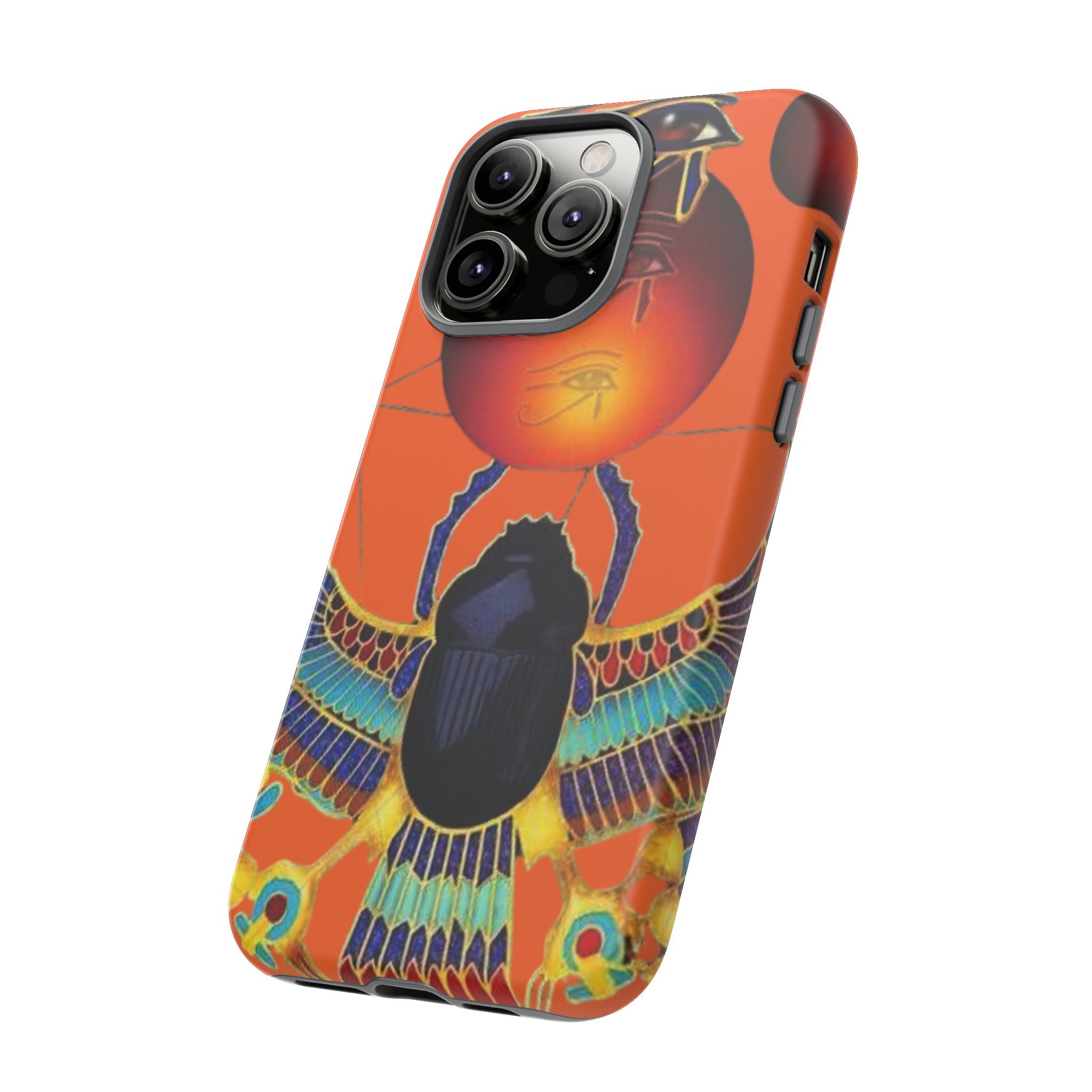 Egyptian-Inspired Phone Case, Tough Phone Cover, Unique Protective Case, Gift for Her, Vibrant Egyptian Art
