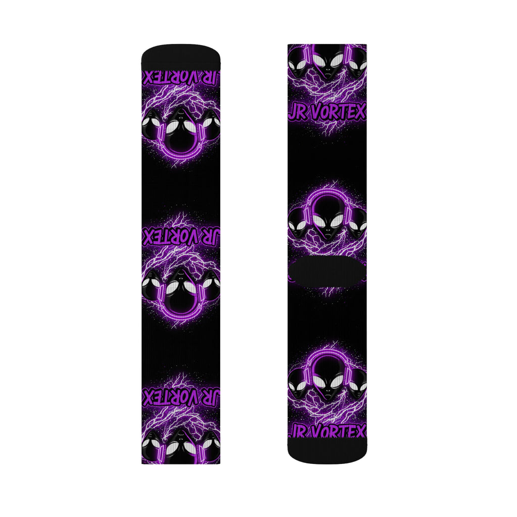 Socks JR Vortex Purple Aliens Sublimation