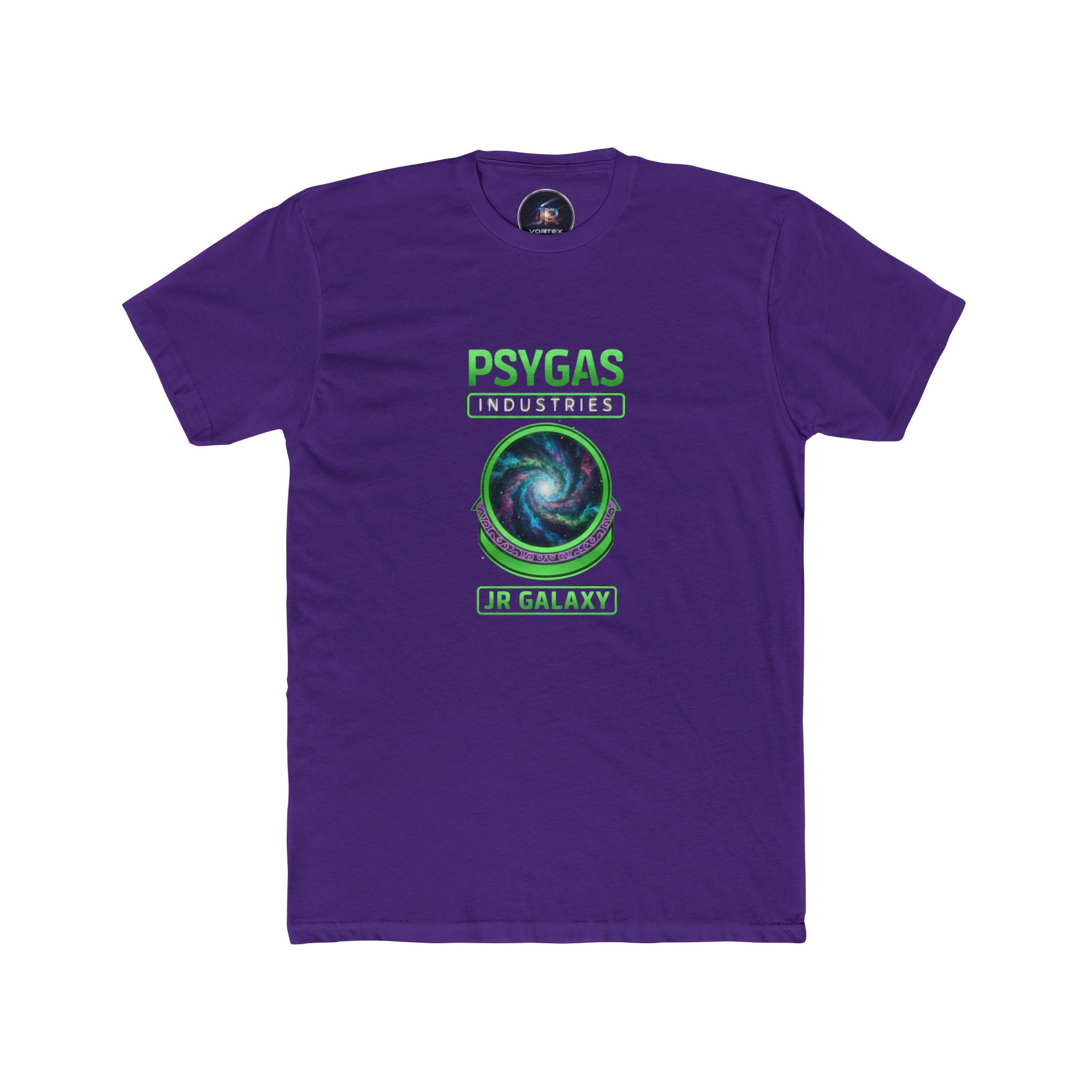 Psygas Industries Unisex Crew Tee, Galaxy-Themed Shirt, Casual Unisex T-Shirt, Sci-Fi Apparel, Gift for Space Lovers, Cool Graphic Tee