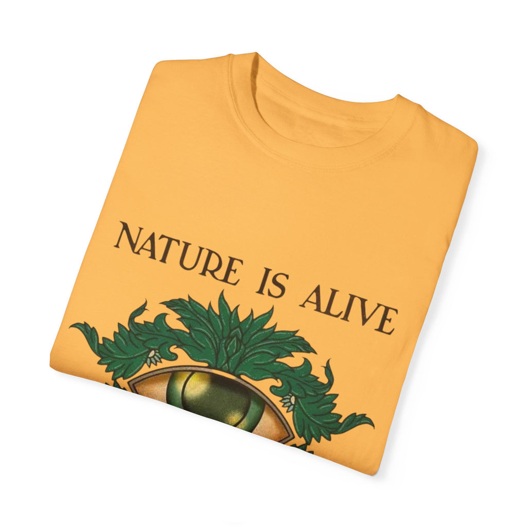 Nature-Inspired Unisex T-Shirt, Eco Friendly Tee, Nature Lover Gift, Casual Wear, Vintage Graphic Tee, Boho Style, Earth Day