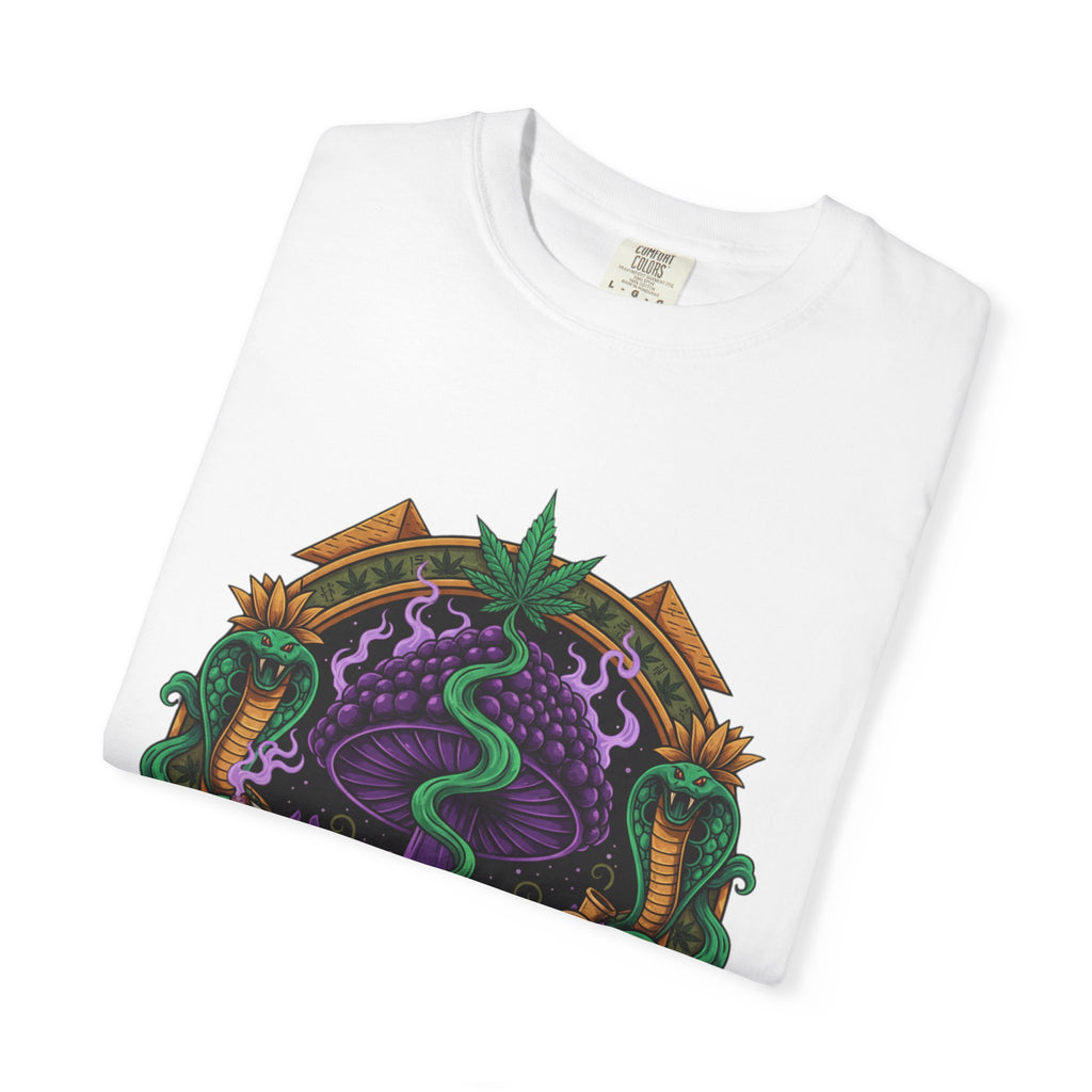 Ancient High T-Shirt — Mystical Snake & Egyptian Scarab Graphic Tee