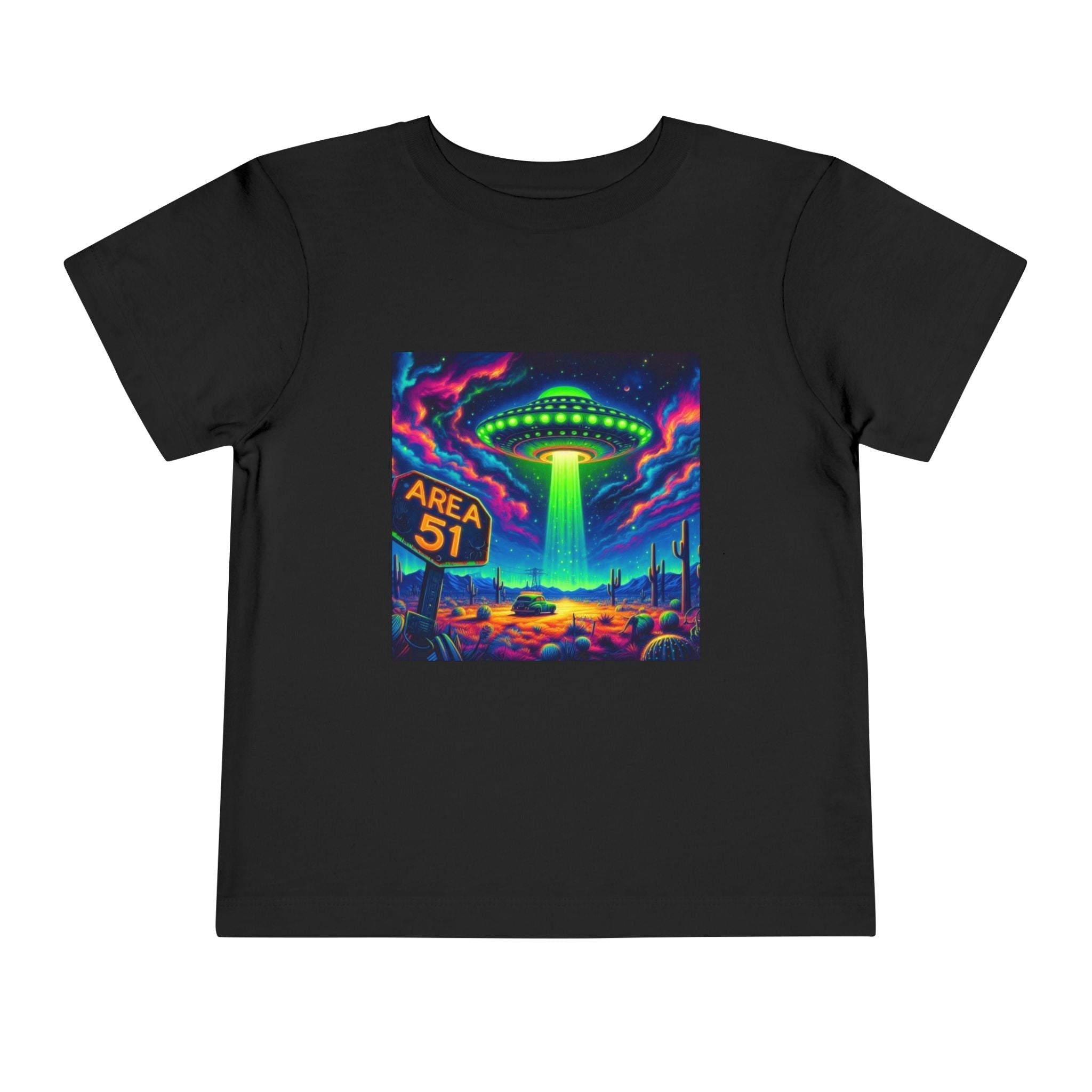 Alien Adventure Toddler Tee, Fun UFO Shirt, Area 51 Theme, Kids Graphic Tee, Outer Space Gift, Playful Summer Outfit