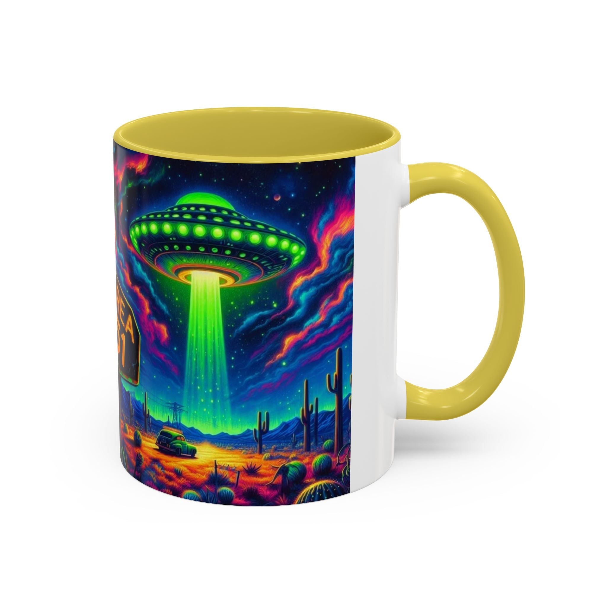 Alien coffee mugs, Alien Coffee Cup, Sci-Fi Gift, Unique Tea Mug, 11oz 15oz Fun Drinkware, Space Lover Present