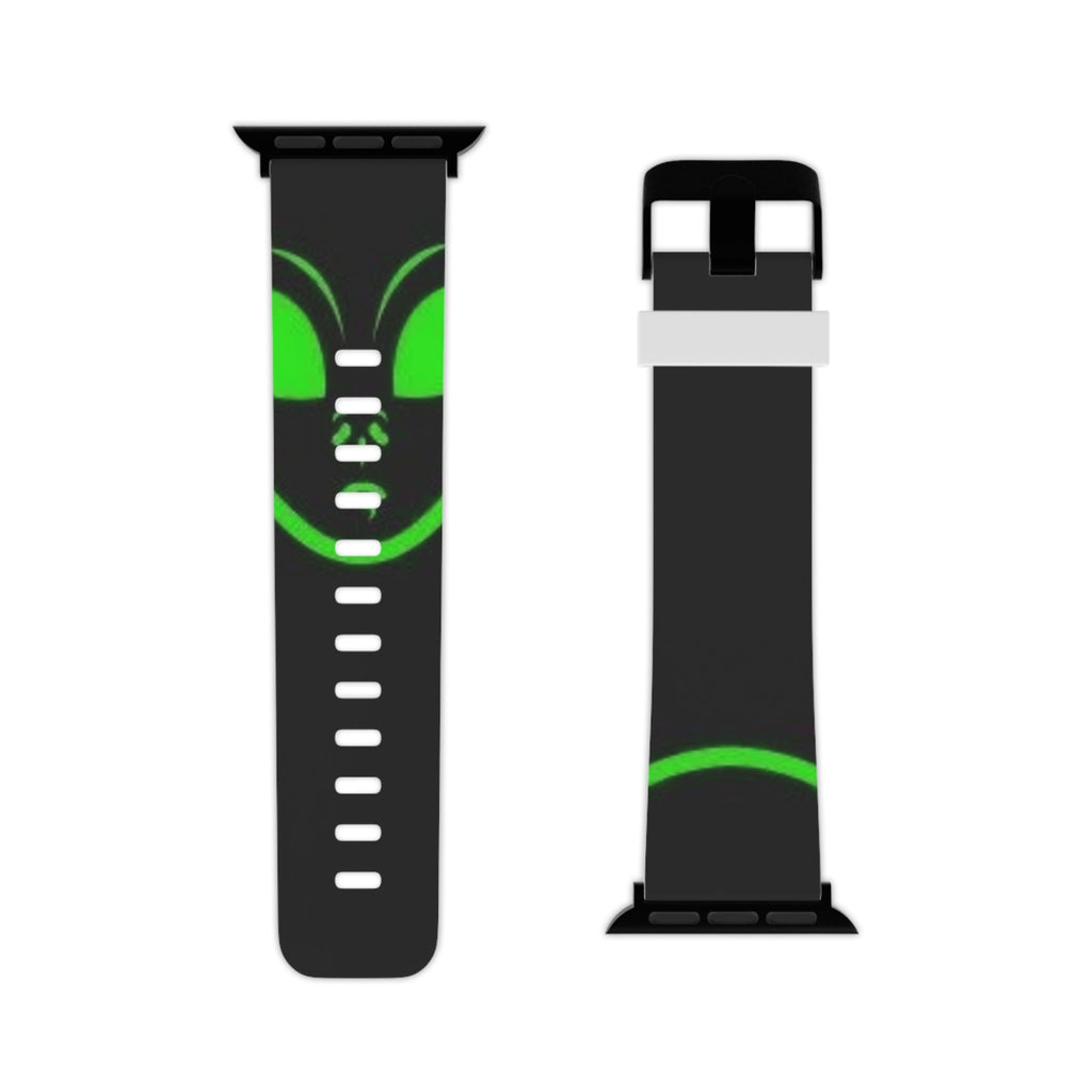 Alien Vibe Apple Watch Band - Funky & Fun, Perfect for Science Fiction Lovers, Unisex Gift, Trendy Watch Accessories, Halloween Style