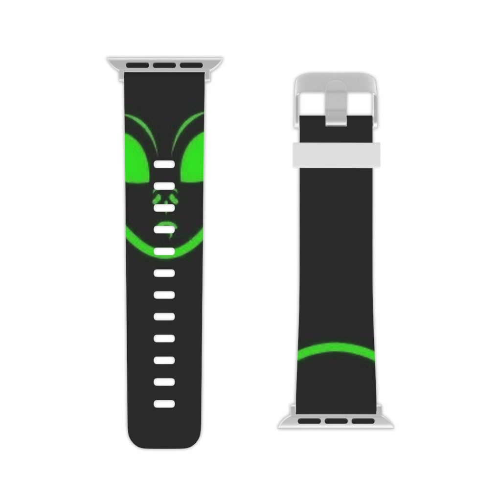 Alien Vibe Apple Watch Band - Funky & Fun, Perfect for Science Fiction Lovers, Unisex Gift, Trendy Watch Accessories, Halloween Style