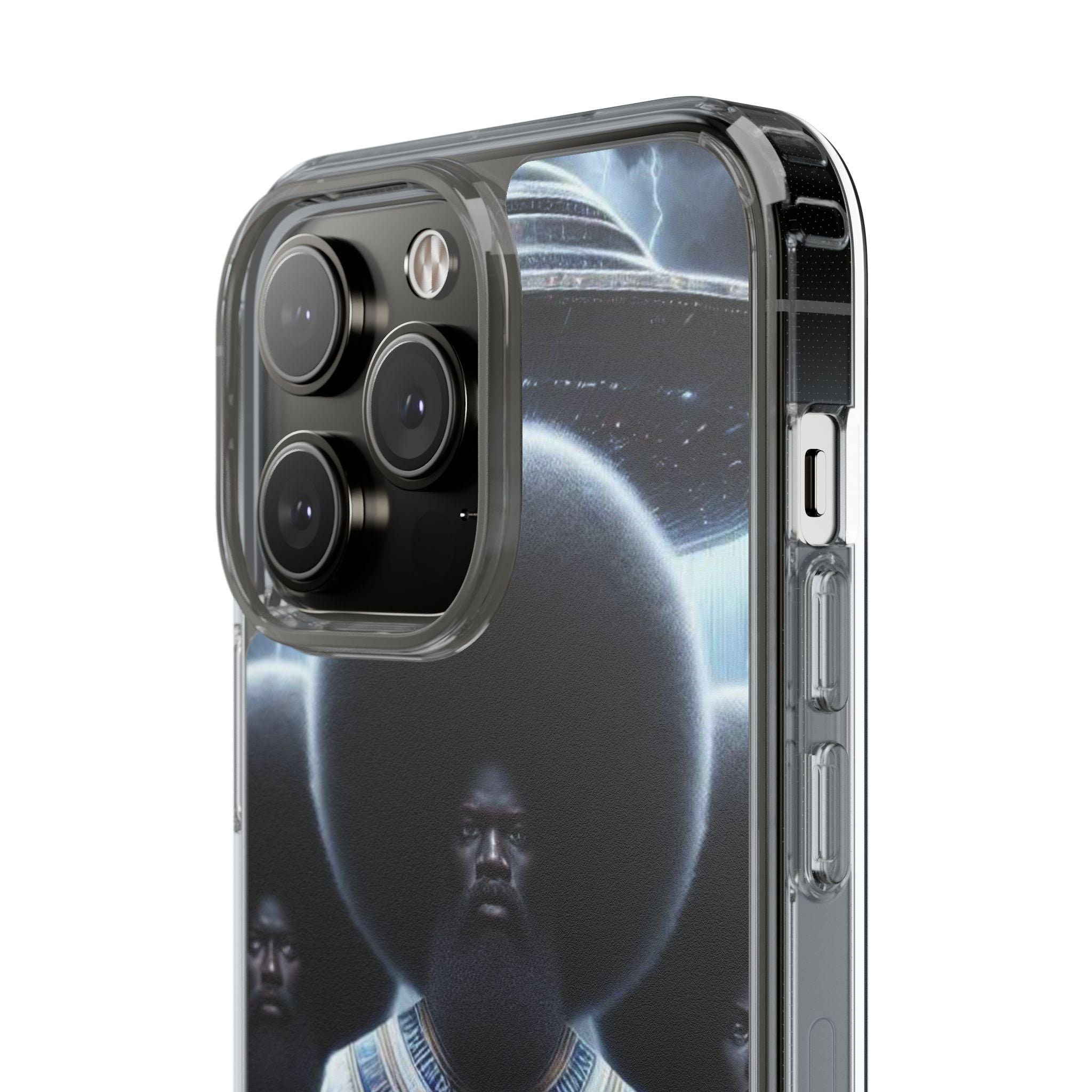 Artistic Clear Phone Cases, Unique Clear Case, Modern Phone Cover, Trendy Phone Case, Phone Accessories, Gift for Him/Her