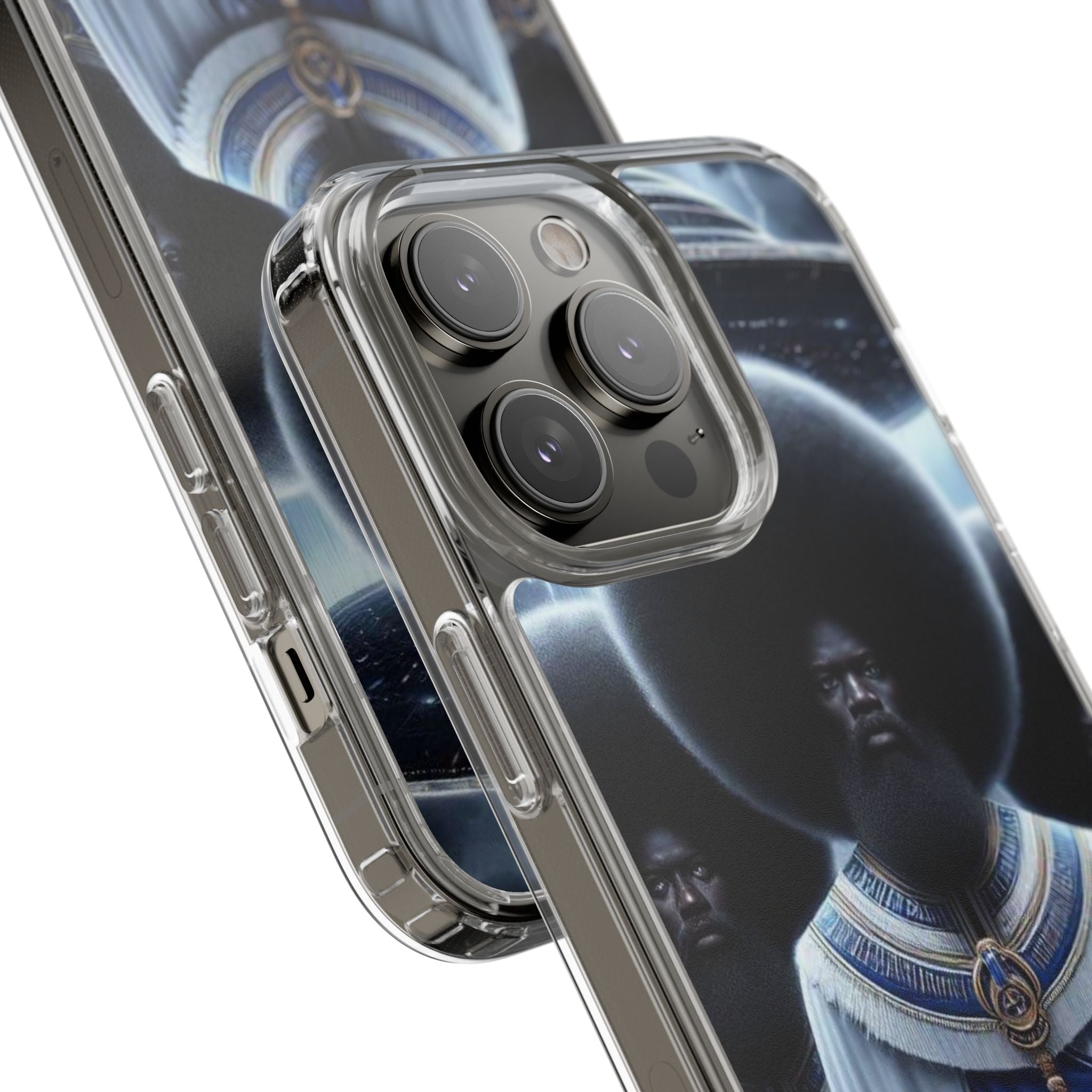 Artistic Clear Phone Cases, Unique Clear Case, Modern Phone Cover, Trendy Phone Case, Phone Accessories, Gift for Him/Her