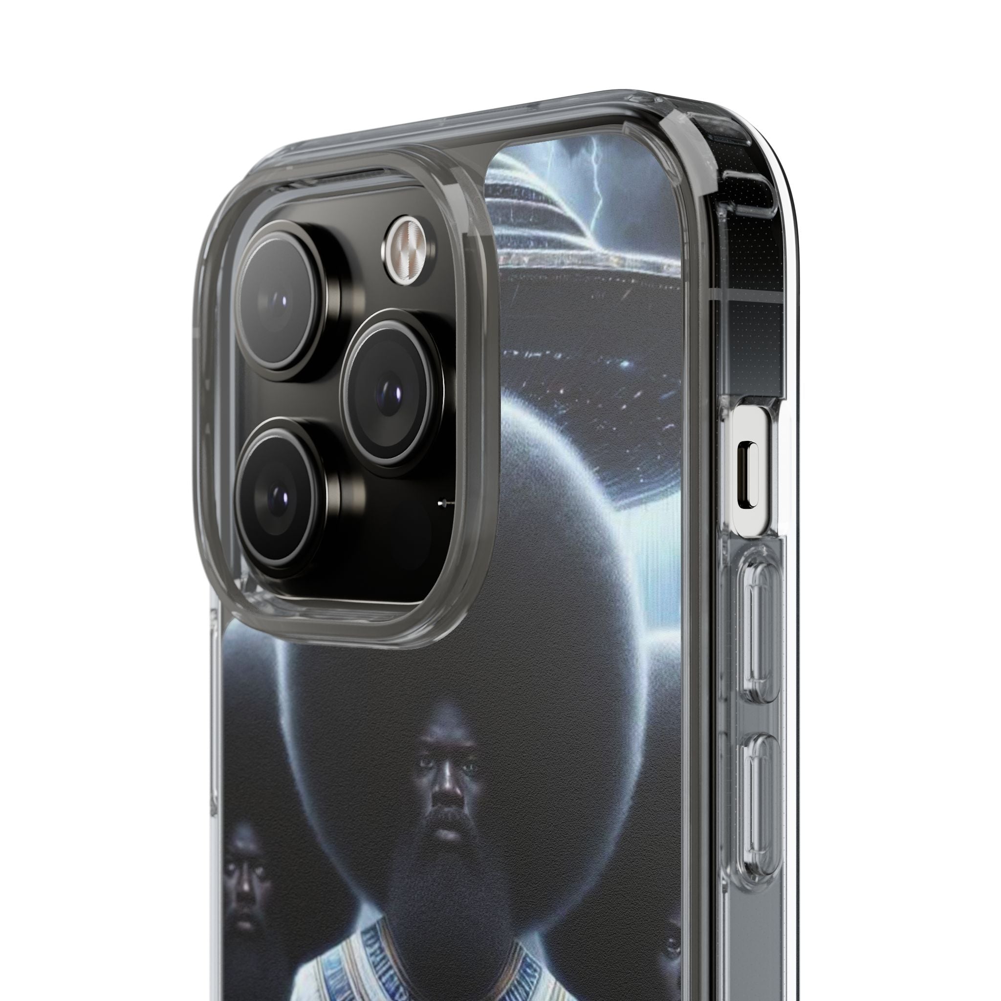 Artistic Clear Phone Cases, Unique Clear Case, Modern Phone Cover, Trendy Phone Case, Phone Accessories, Gift for Him/Her