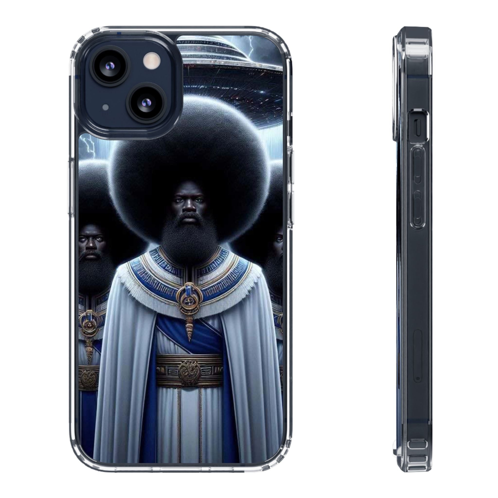 Artistic Clear Phone Cases, Unique Clear Case, Modern Phone Cover, Trendy Phone Case, Phone Accessories, Gift for Him/Her