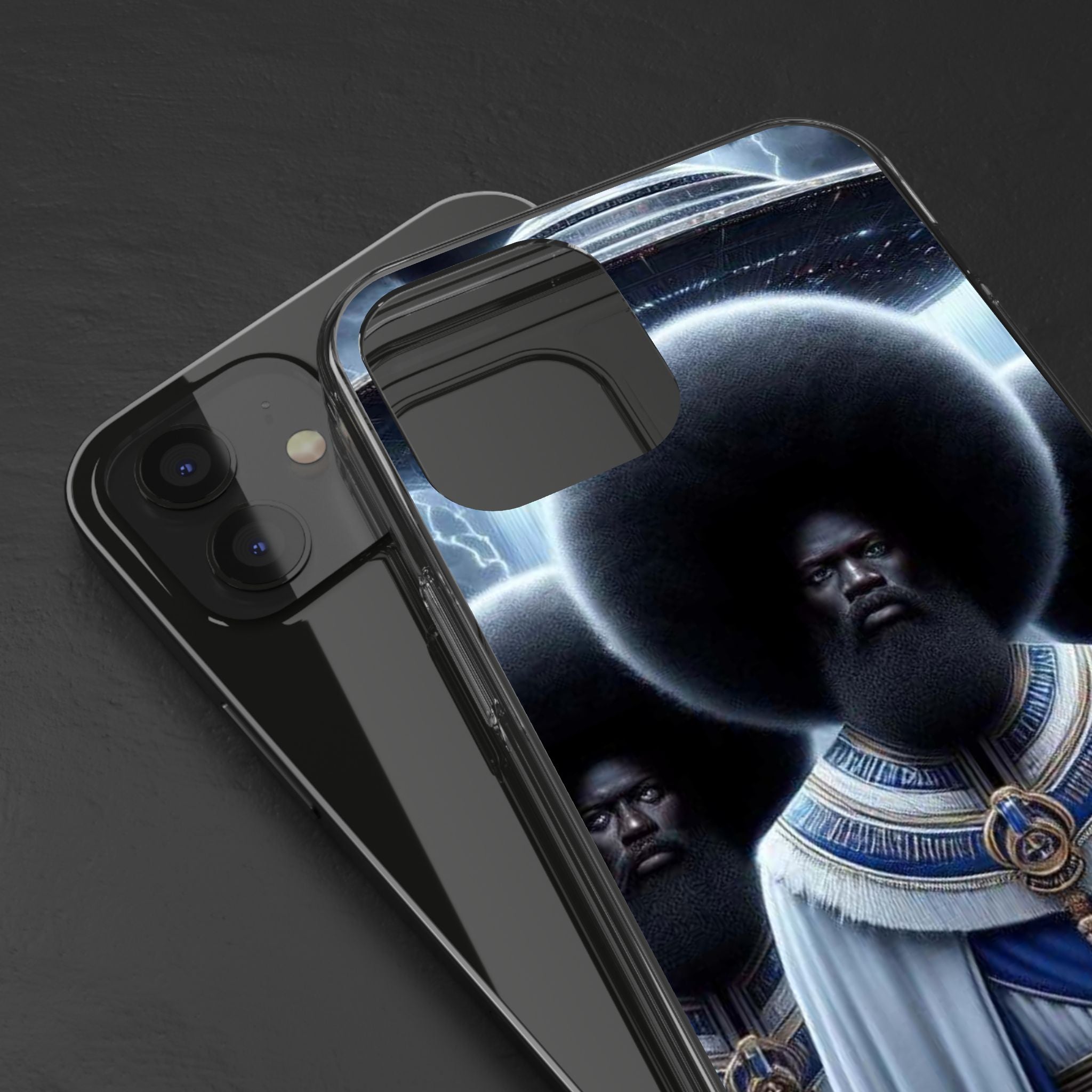 Artistic Clear Phone Cases, Unique Clear Case, Modern Phone Cover, Trendy Phone Case, Phone Accessories, Gift for Him/Her