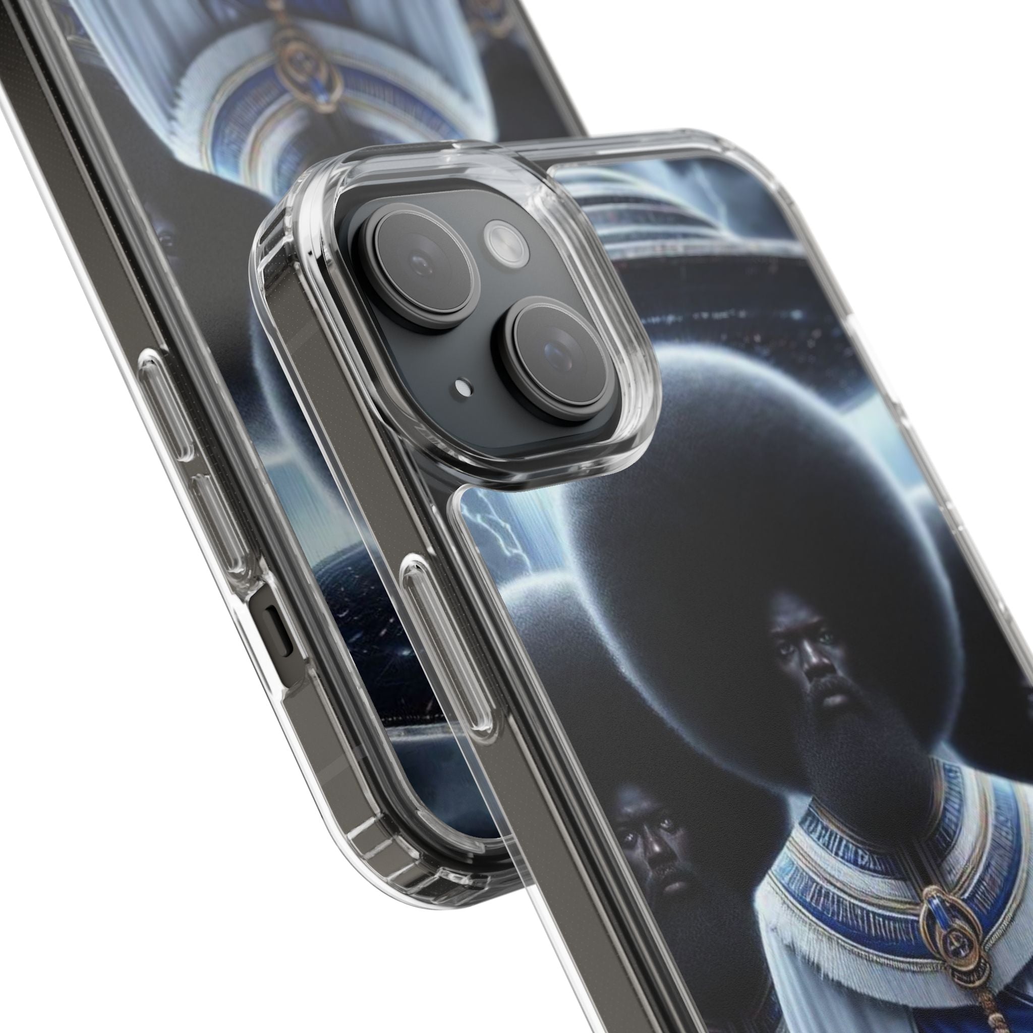 Artistic Clear Phone Cases, Unique Clear Case, Modern Phone Cover, Trendy Phone Case, Phone Accessories, Gift for Him/Her