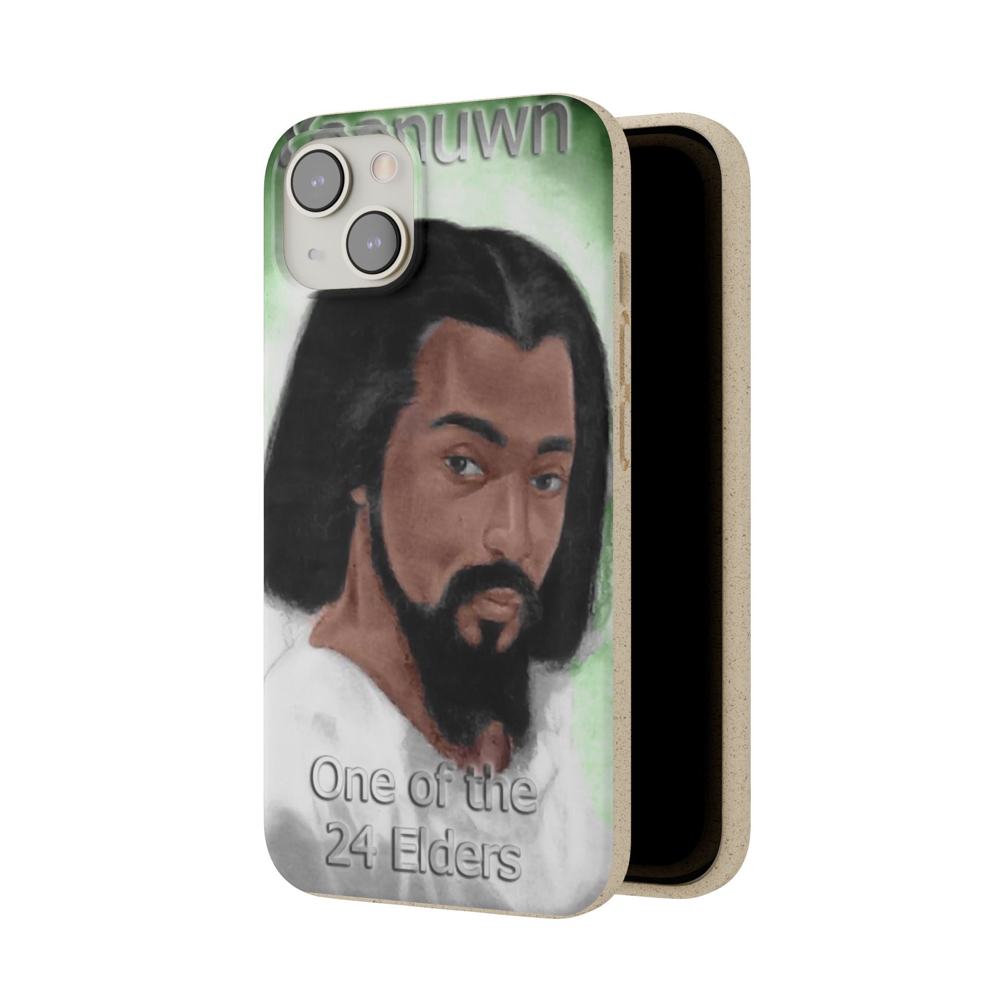 Biodegradable Phone Case with Elder Design - Eco-Friendly, Gift for Spiritual Seekers, Unique Phone Accessories, Sustainable Style, Nature