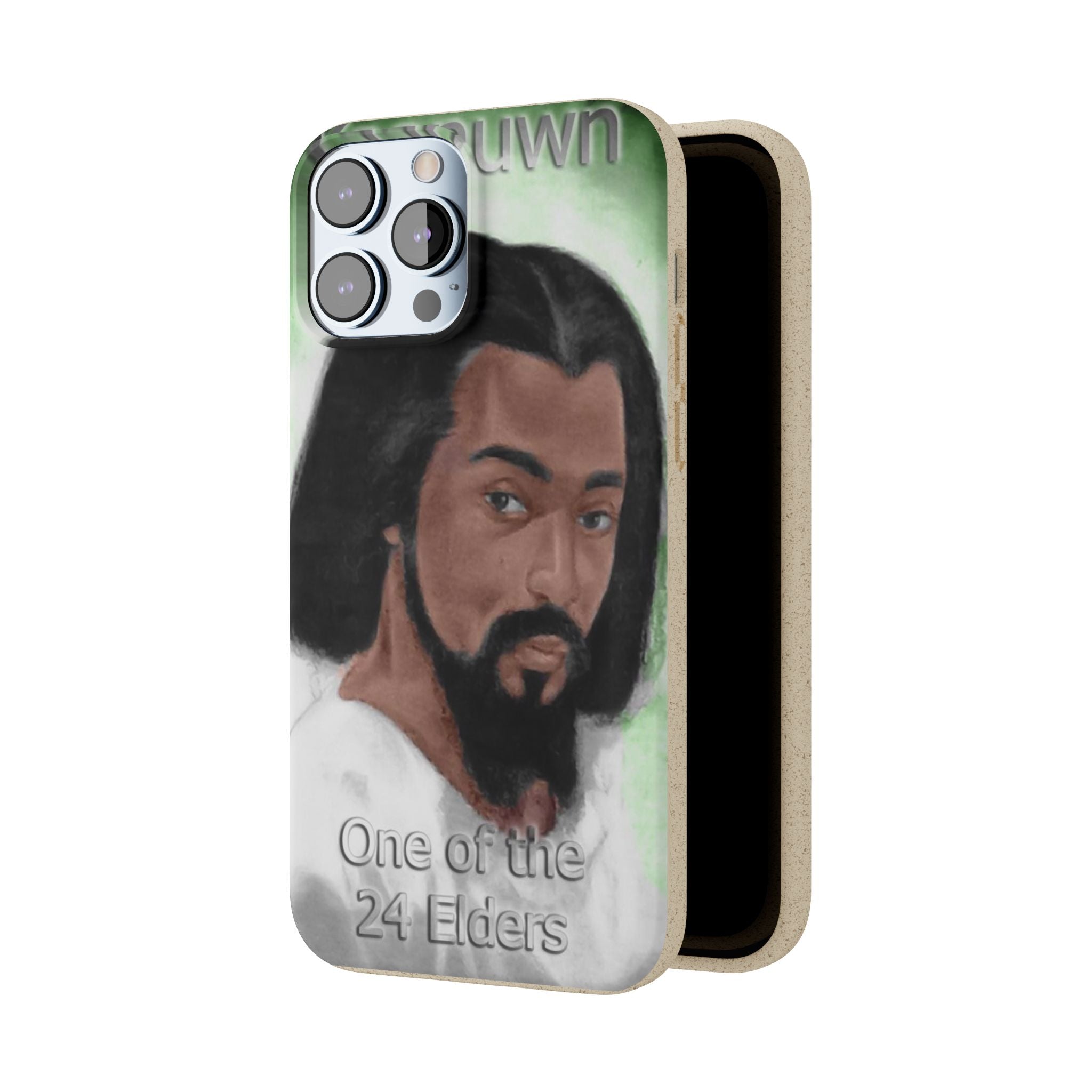 Biodegradable Phone Case with Elder Design - Eco-Friendly, Gift for Spiritual Seekers, Unique Phone Accessories, Sustainable Style, Nature