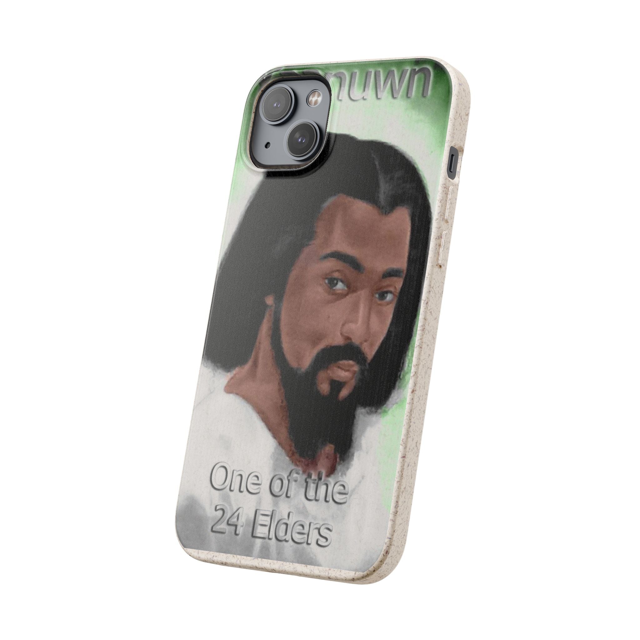 Biodegradable Phone Case with Elder Design - Eco-Friendly, Gift for Spiritual Seekers, Unique Phone Accessories, Sustainable Style, Nature