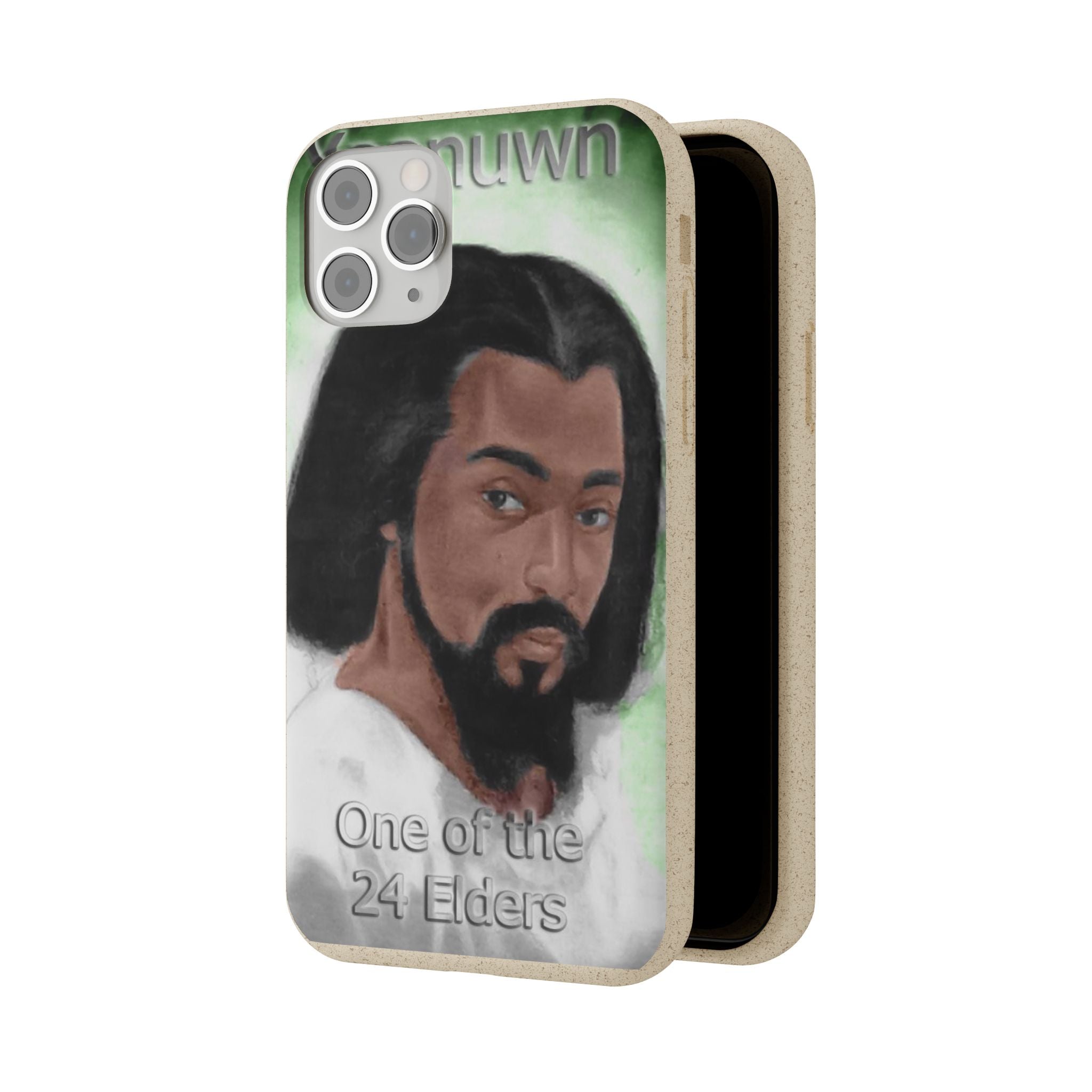 Biodegradable Phone Case with Elder Design - Eco-Friendly, Gift for Spiritual Seekers, Unique Phone Accessories, Sustainable Style, Nature