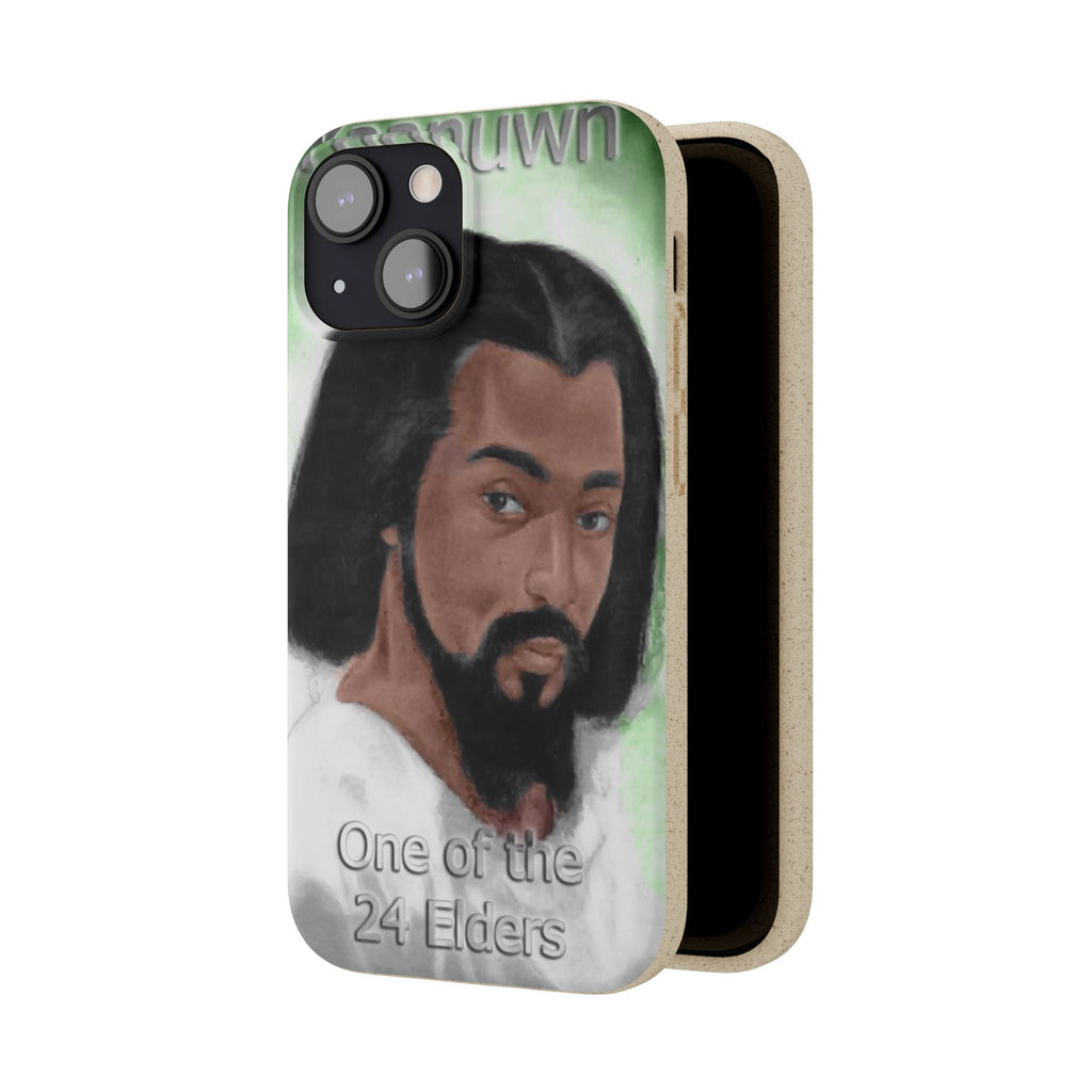 Biodegradable Phone Case with Elder Design - Eco-Friendly, Gift for Spiritual Seekers, Unique Phone Accessories, Sustainable Style, Nature