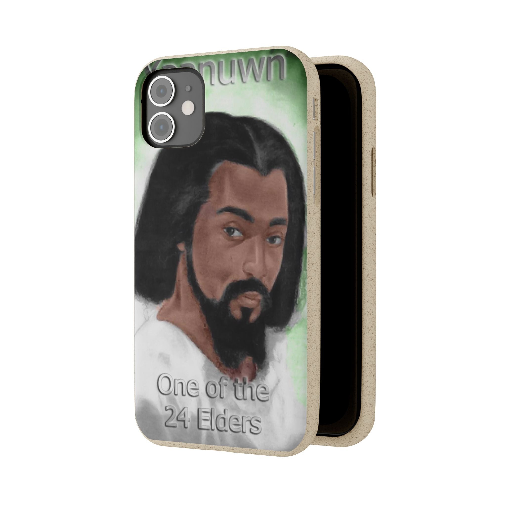 Biodegradable Phone Case with Elder Design - Eco-Friendly, Gift for Spiritual Seekers, Unique Phone Accessories, Sustainable Style, Nature