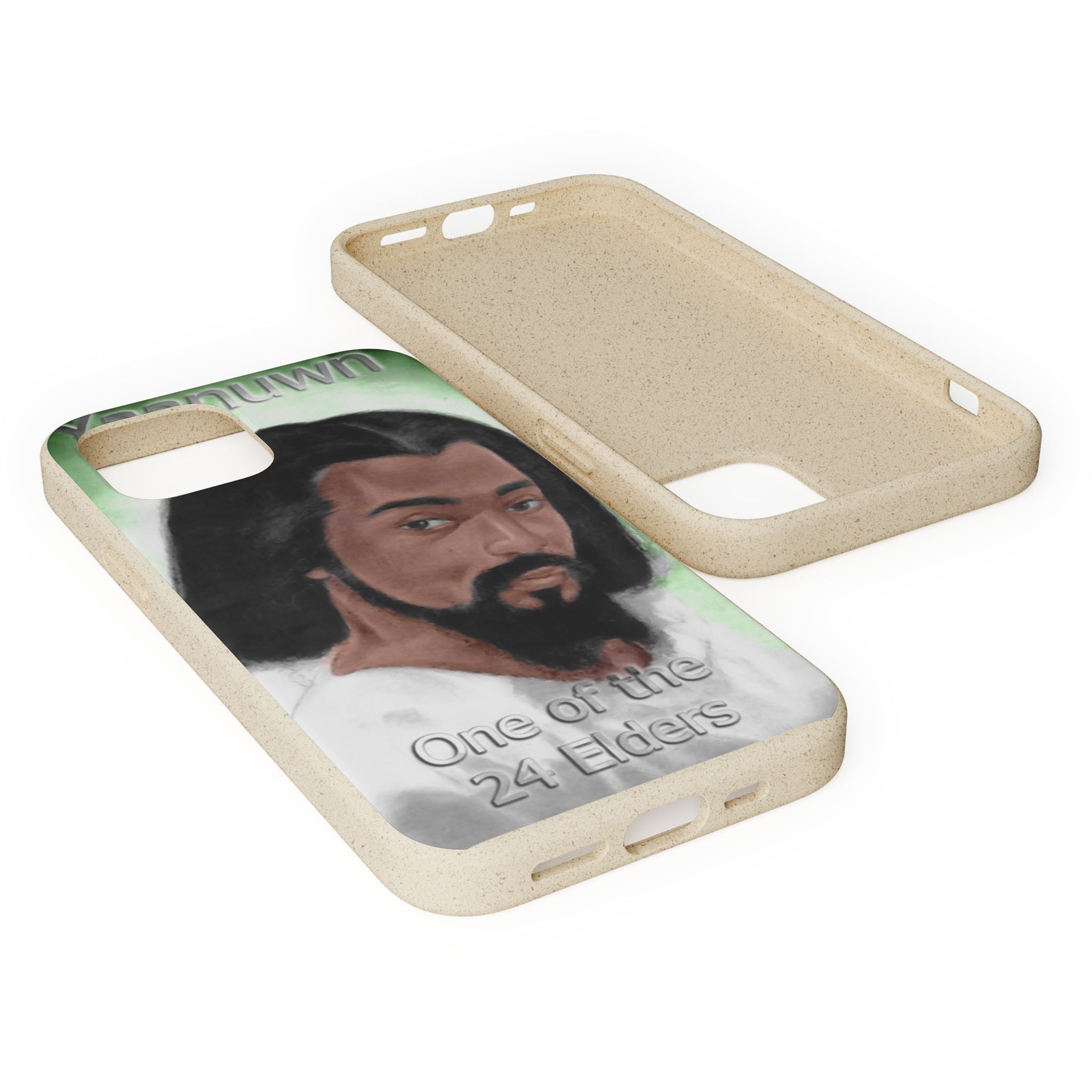 Biodegradable Phone Case with Elder Design - Eco-Friendly, Gift for Spiritual Seekers, Unique Phone Accessories, Sustainable Style, Nature