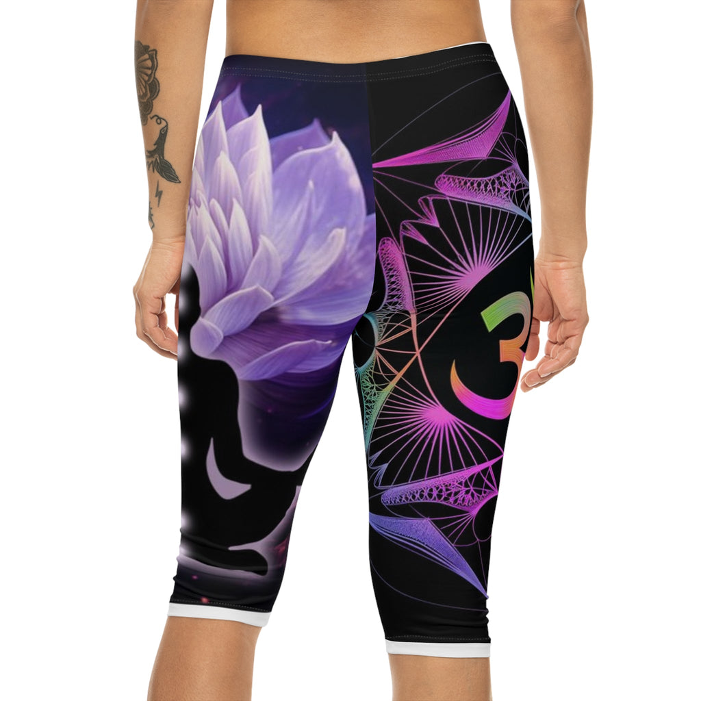 Chakras Capri Leggings (AOP)