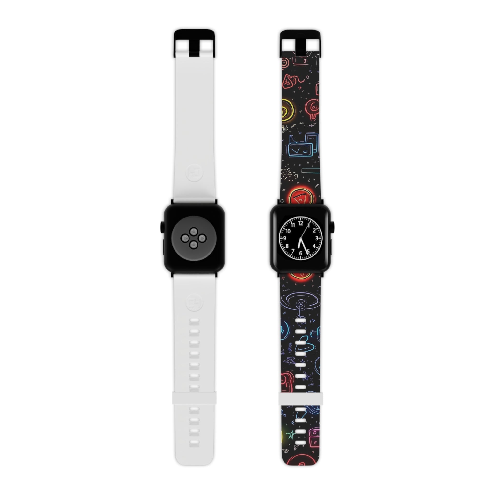 Colorful Apple Watch Band, Stylish Watch Strap, Fun Gift for Tech Lovers, Unique Accessory for Events, Perfect for Daily Wear, Holiday