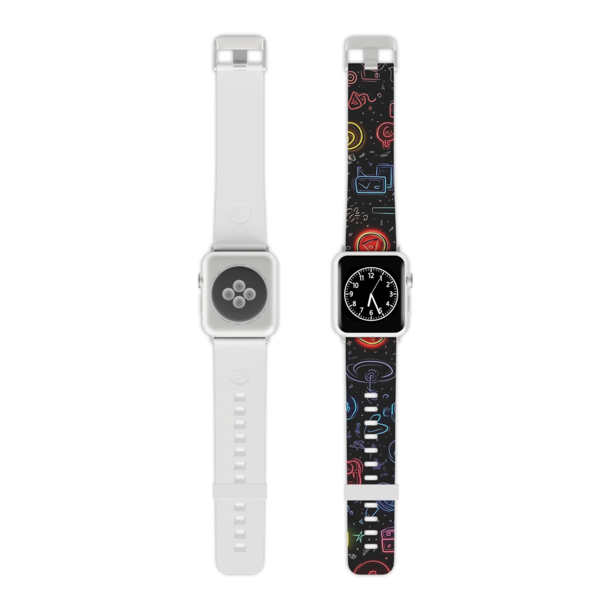 Colorful Apple Watch Band, Stylish Watch Strap, Fun Gift for Tech Lovers, Unique Accessory for Events, Perfect for Daily Wear, Holiday