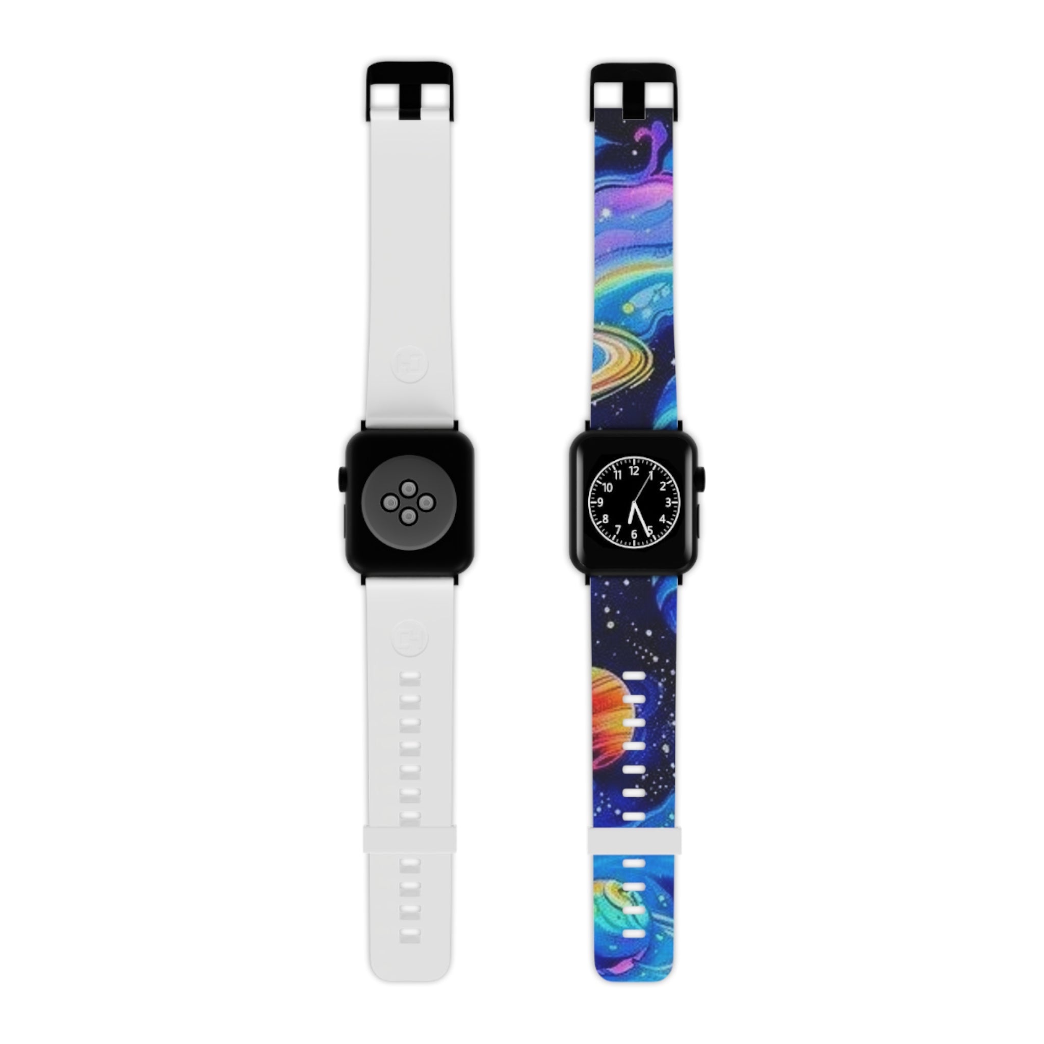 Colorful Galaxy Apple Watch Band, Space Themed Strap, Friendly for Kids & Adults, Perfect Gift for Star Lovers, Unique Accessory
