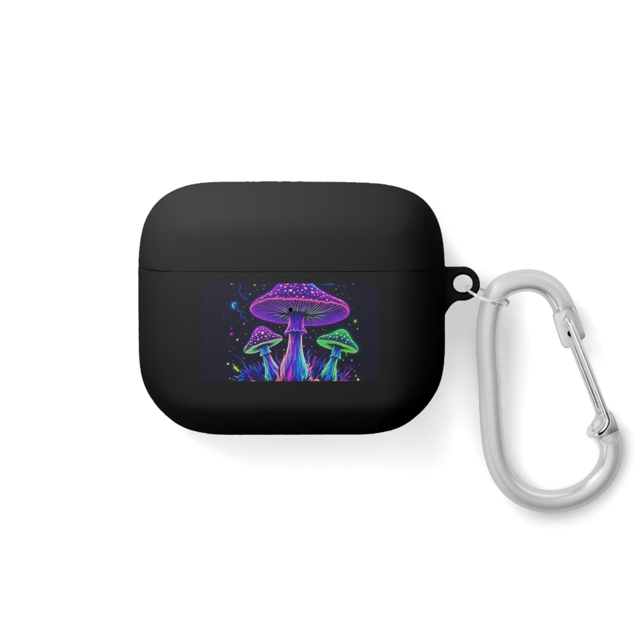 Colorful Mushroom AirPods Case Cover, Unique Gift, Trendy Tech Accessory, Festival Vibes, Artistic Design