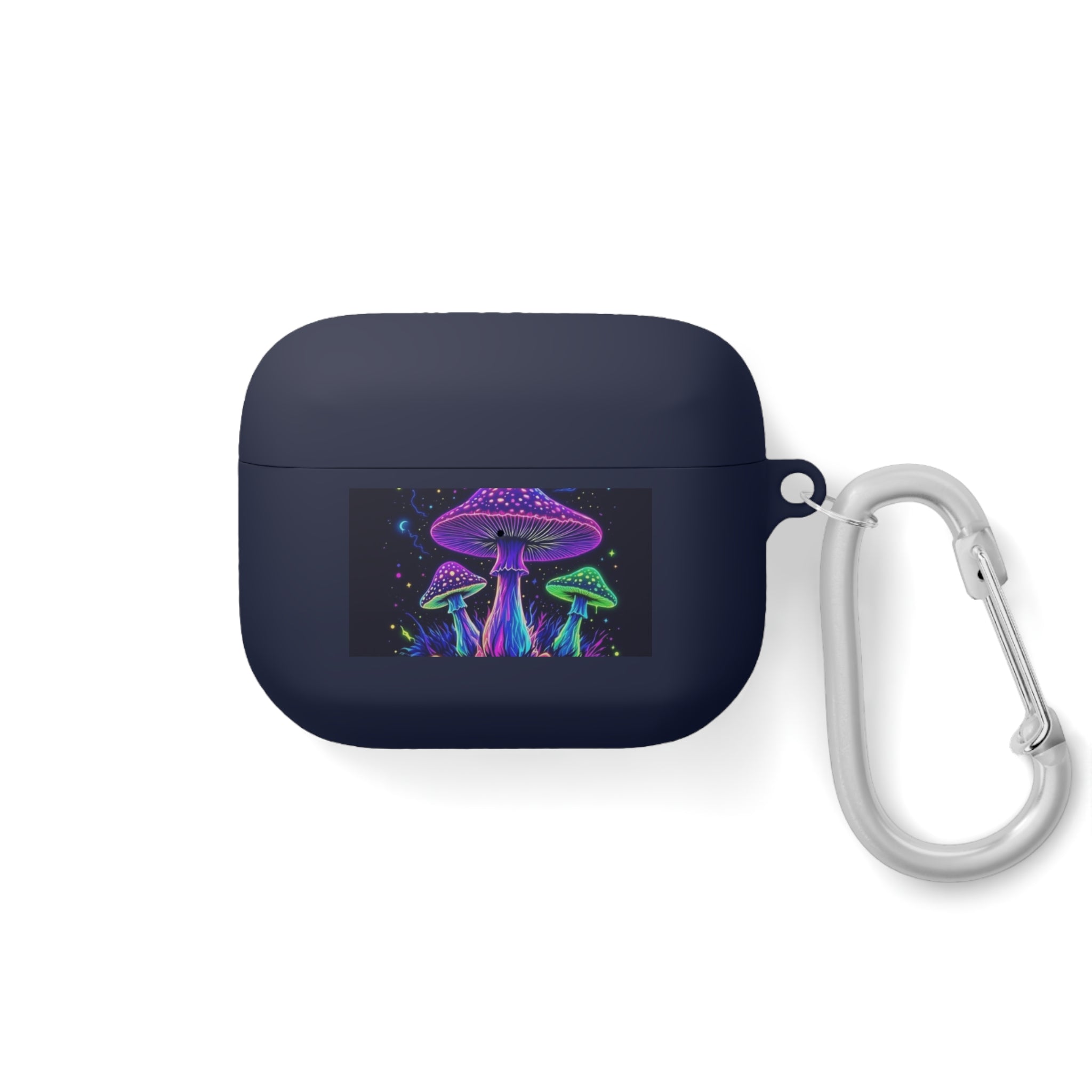 Colorful Mushroom AirPods Case Cover, Unique Gift, Trendy Tech Accessory, Festival Vibes, Artistic Design