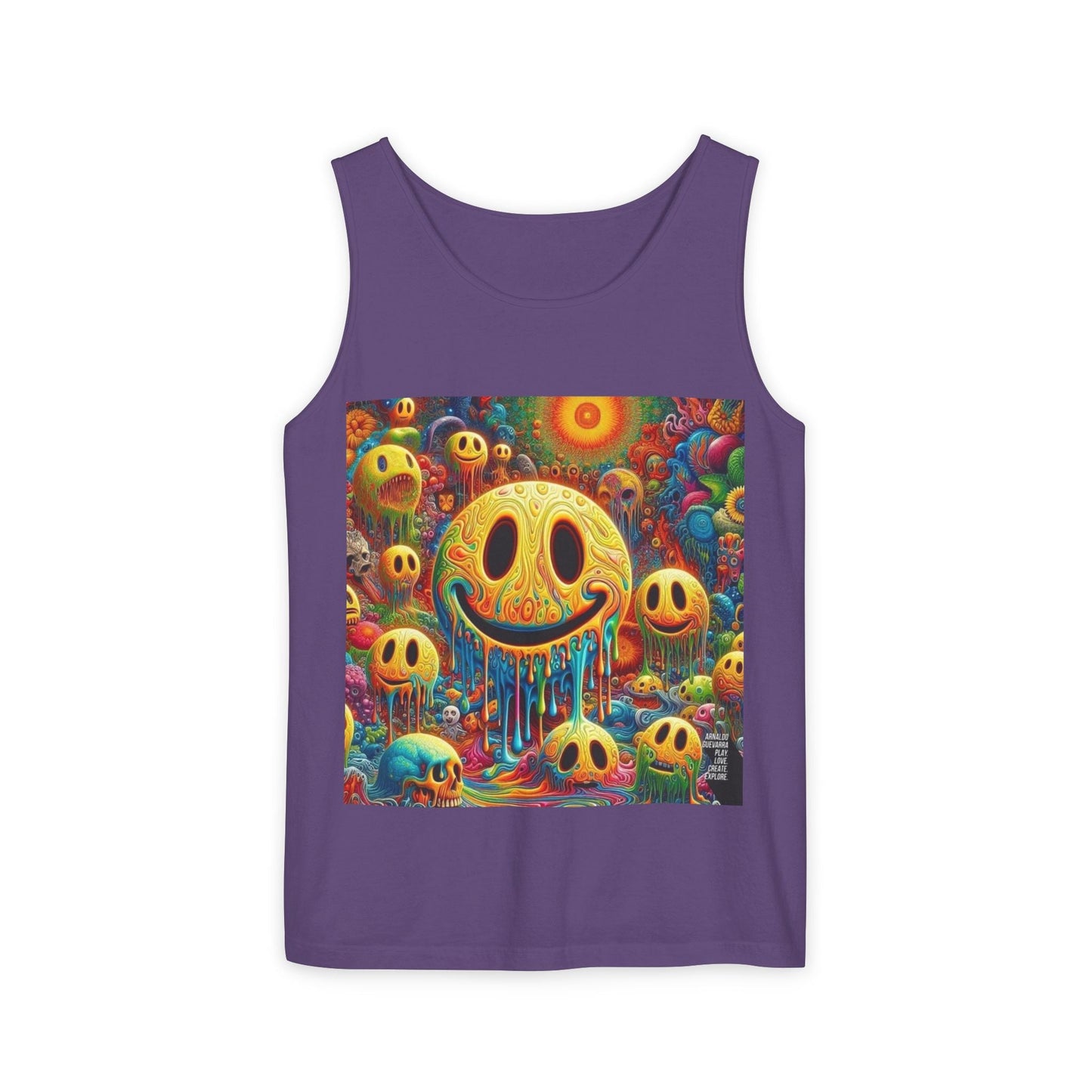 Colorful Psychedelic Tank Top for Summer Vibes