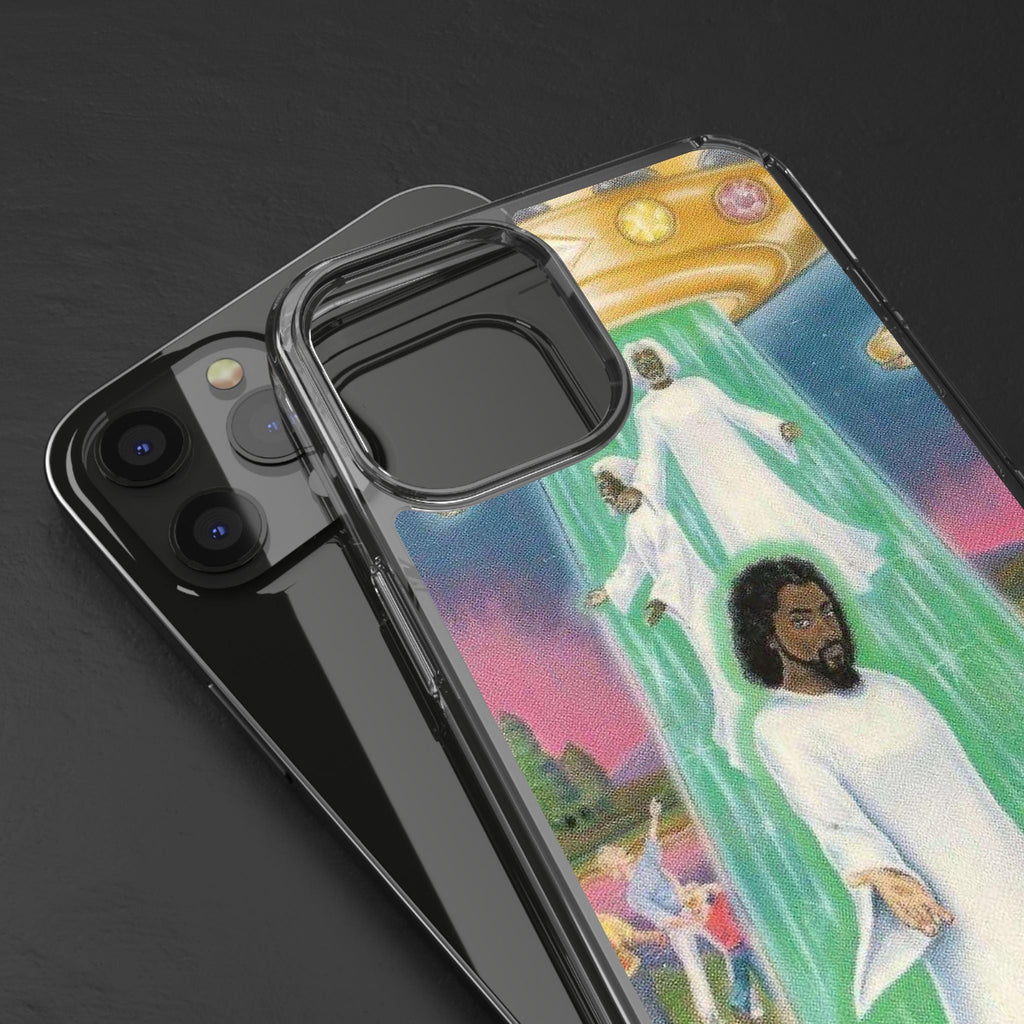 Cosmic Art Phone Case - Vibrant Spiritual Design, Bohemian Phone Cover, Unique Gift for Him/Her, Festival Accessory, Home Decor