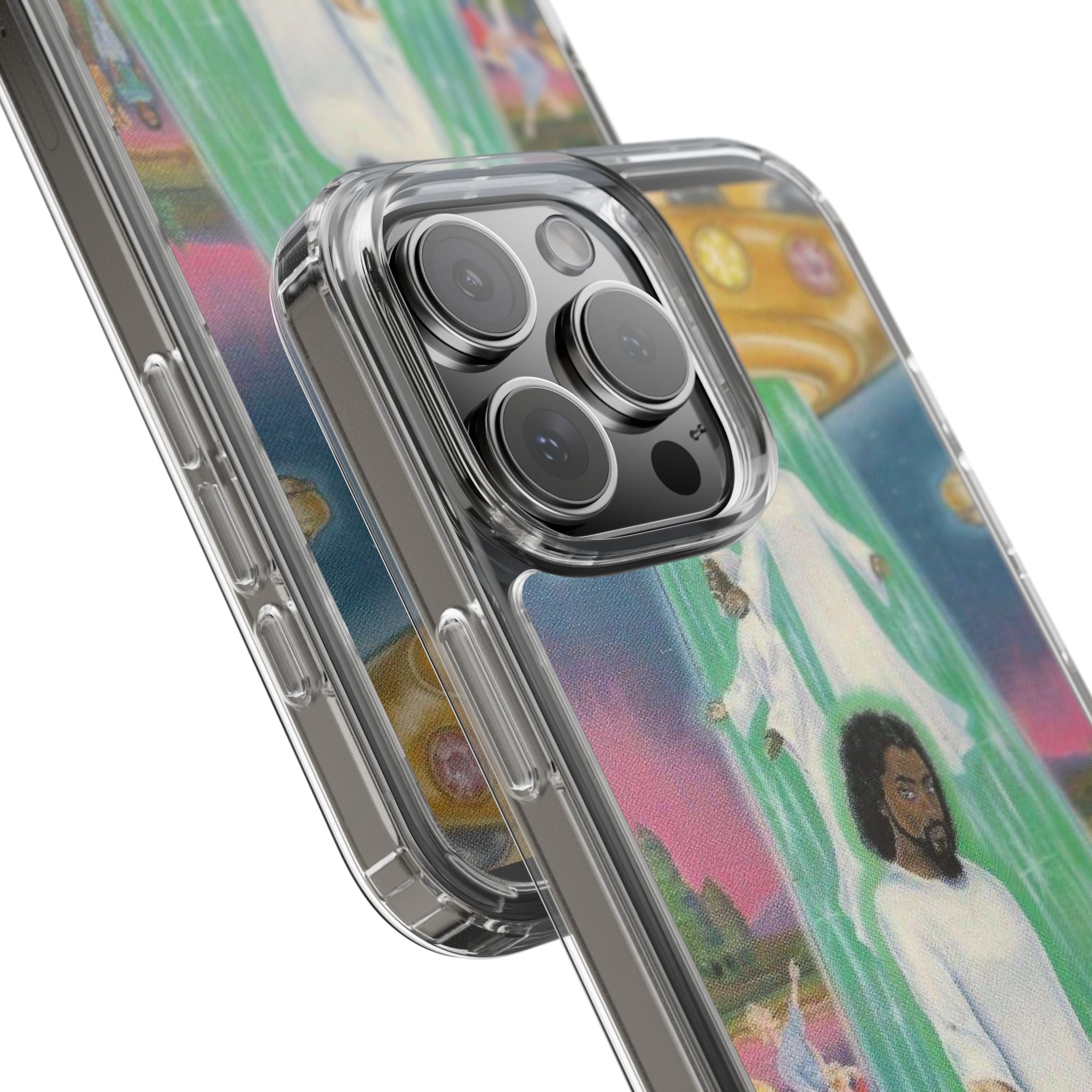 Cosmic Art Phone Case - Vibrant Spiritual Design, Bohemian Phone Cover, Unique Gift for Him/Her, Festival Accessory, Home Decor