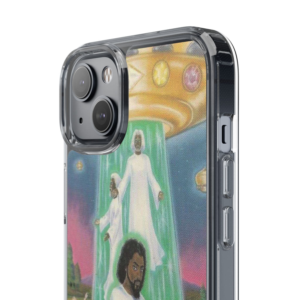 Cosmic Art Phone Case - Vibrant Spiritual Design, Bohemian Phone Cover, Unique Gift for Him/Her, Festival Accessory, Home Decor