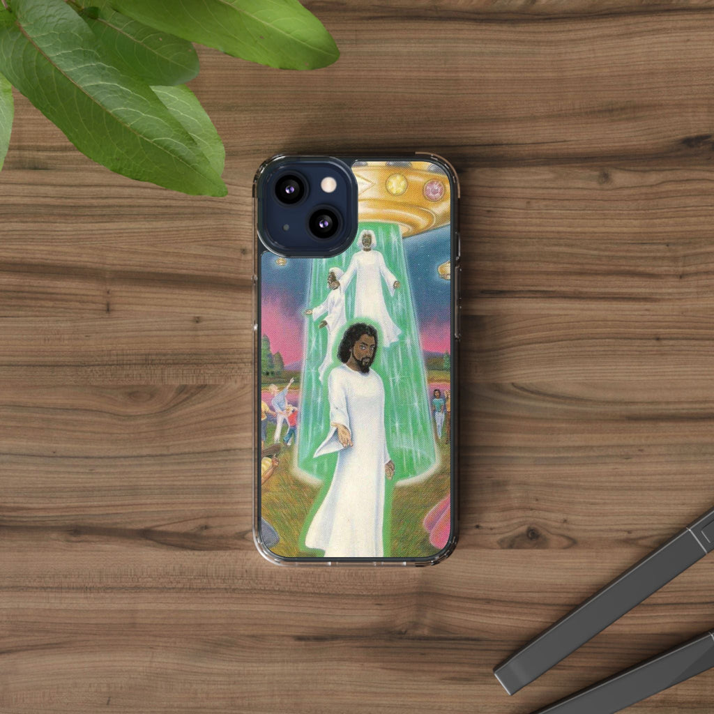 Cosmic Art Phone Case - Vibrant Spiritual Design, Bohemian Phone Cover, Unique Gift for Him/Her, Festival Accessory, Home Decor