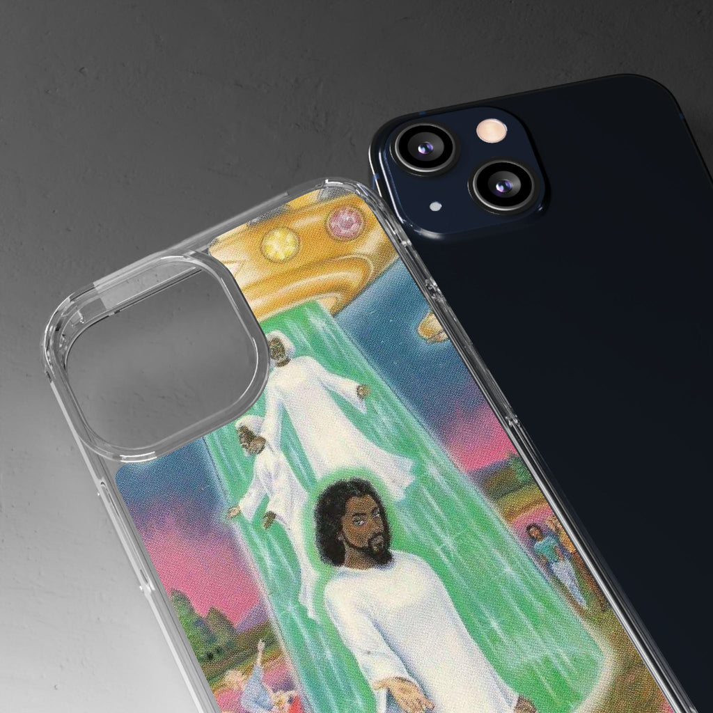 Cosmic Art Phone Case - Vibrant Spiritual Design, Bohemian Phone Cover, Unique Gift for Him/Her, Festival Accessory, Home Decor