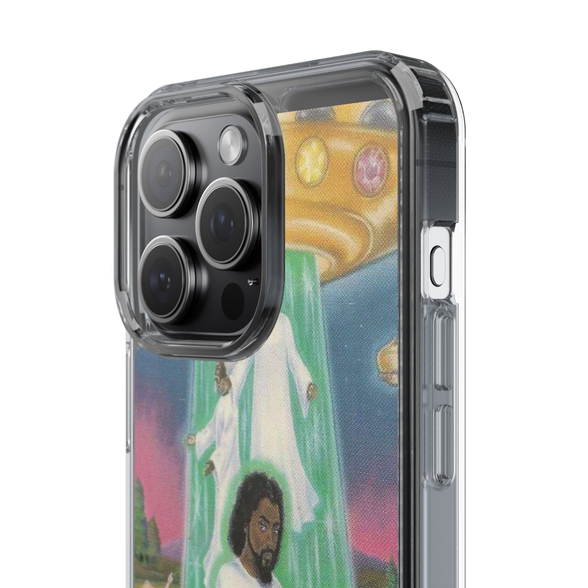 Cosmic Art Phone Case - Vibrant Spiritual Design, Bohemian Phone Cover, Unique Gift for Him/Her, Festival Accessory, Home Decor