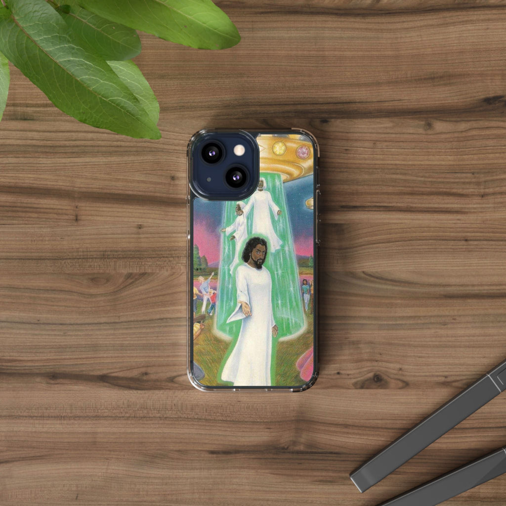 Cosmic Art Phone Case - Vibrant Spiritual Design, Bohemian Phone Cover, Unique Gift for Him/Her, Festival Accessory, Home Decor