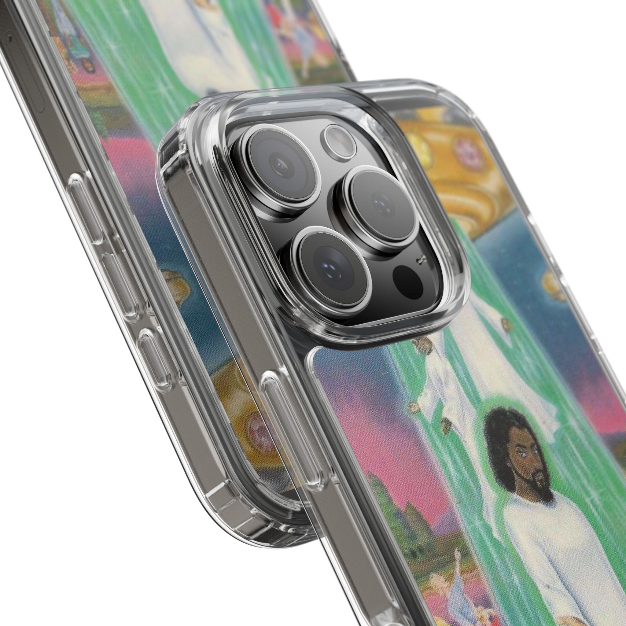 Cosmic Art Phone Case - Vibrant Spiritual Design, Bohemian Phone Cover, Unique Gift for Him/Her, Festival Accessory, Home Decor