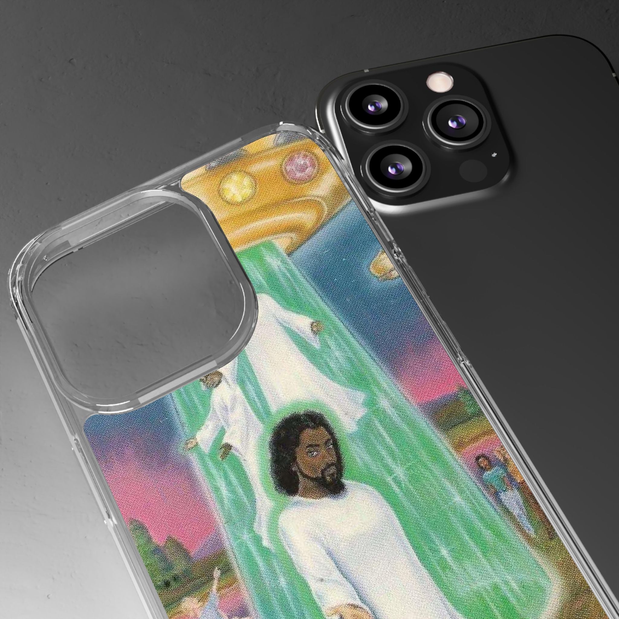 Cosmic Art Phone Case - Vibrant Spiritual Design, Bohemian Phone Cover, Unique Gift for Him/Her, Festival Accessory, Home Decor