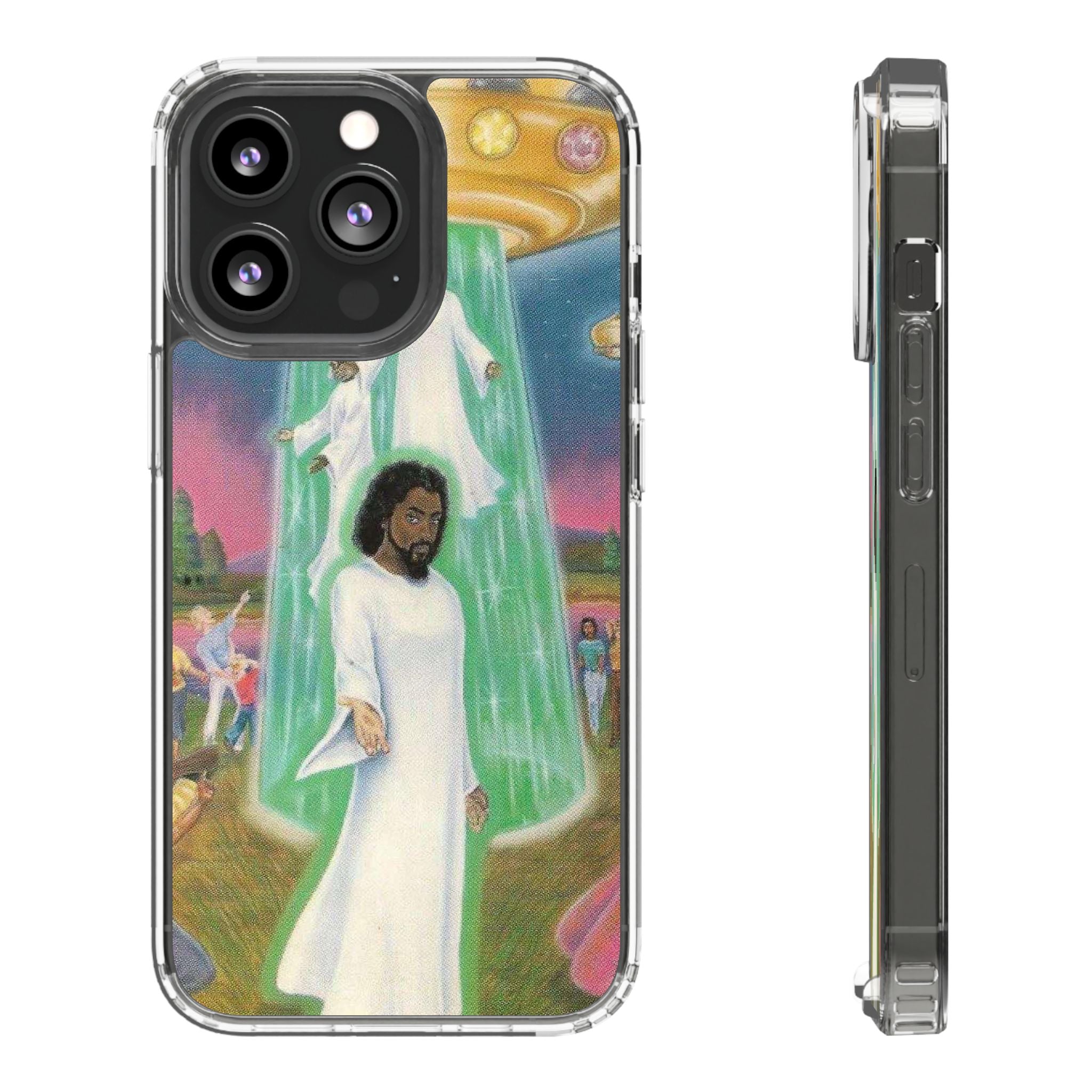 Cosmic Art Phone Case - Vibrant Spiritual Design, Bohemian Phone Cover, Unique Gift for Him/Her, Festival Accessory, Home Decor