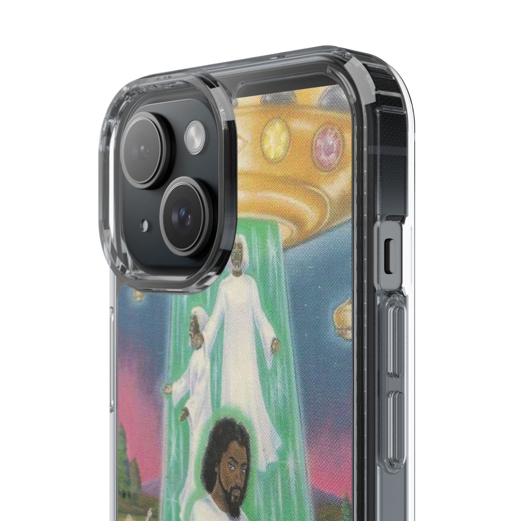 Cosmic Art Phone Case - Vibrant Spiritual Design, Bohemian Phone Cover, Unique Gift for Him/Her, Festival Accessory, Home Decor