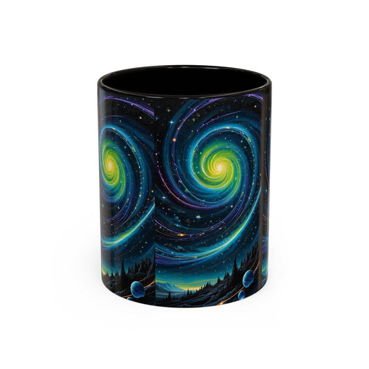 Galaxy coffee mugs, Colorful Galaxy Coffee Cup, Starry Night Drinkware, Unique Gift for Space Lovers, 11oz 15oz Sizes Available