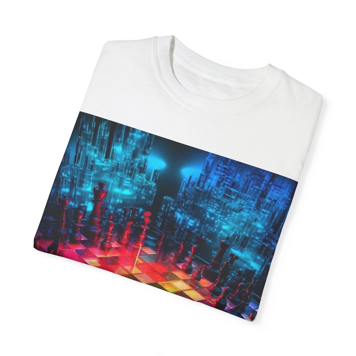 Cosmic Timekeeper T-Shirt, Unisex Graphic Tee, Universe Inspired Apparel, Celestial Art Shirt, Gift for Space Lovers, Unique Wearable Art